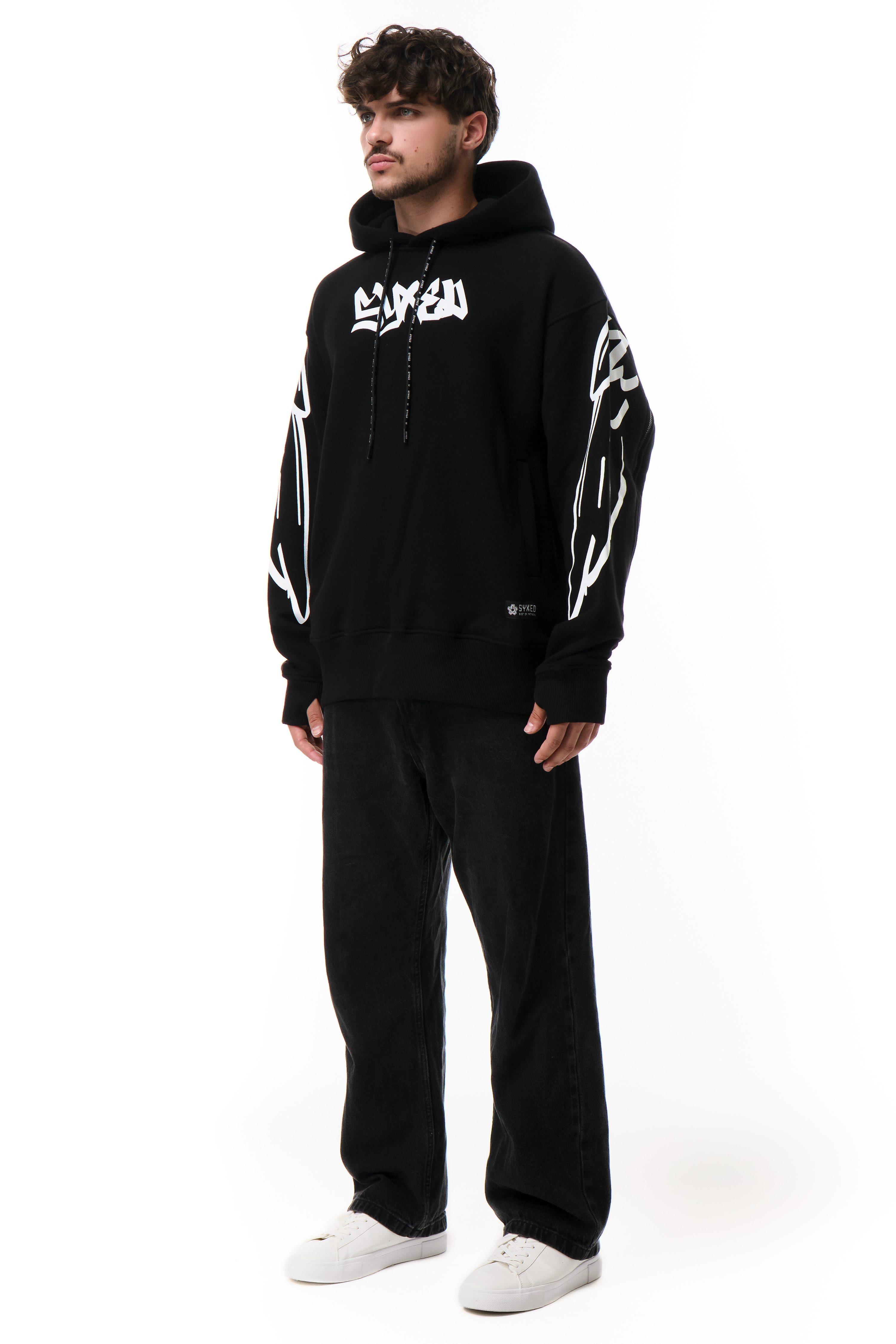 Lightning Hoodie Black Angels