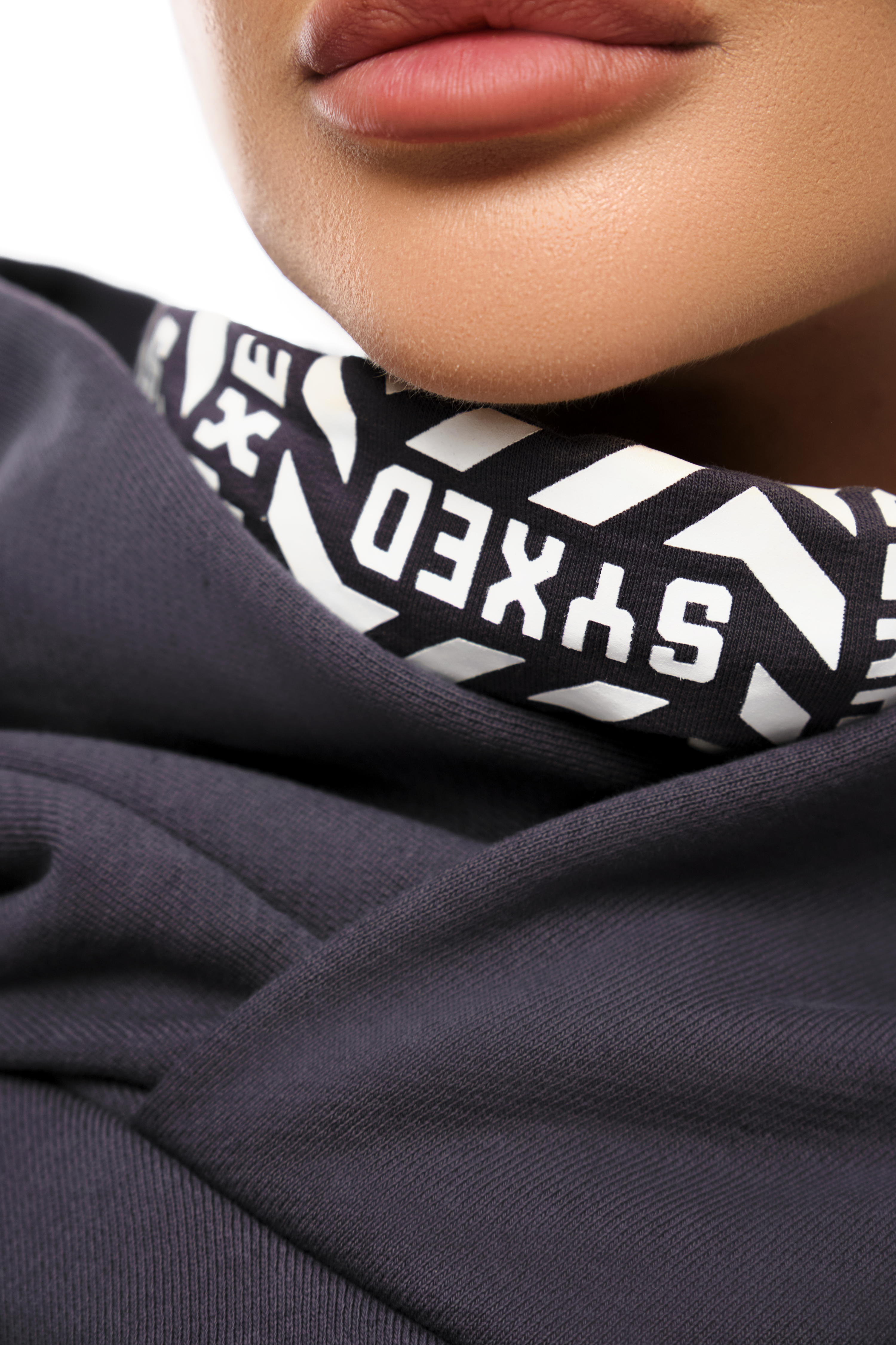 Restrict Arc Grey Hoodie Star