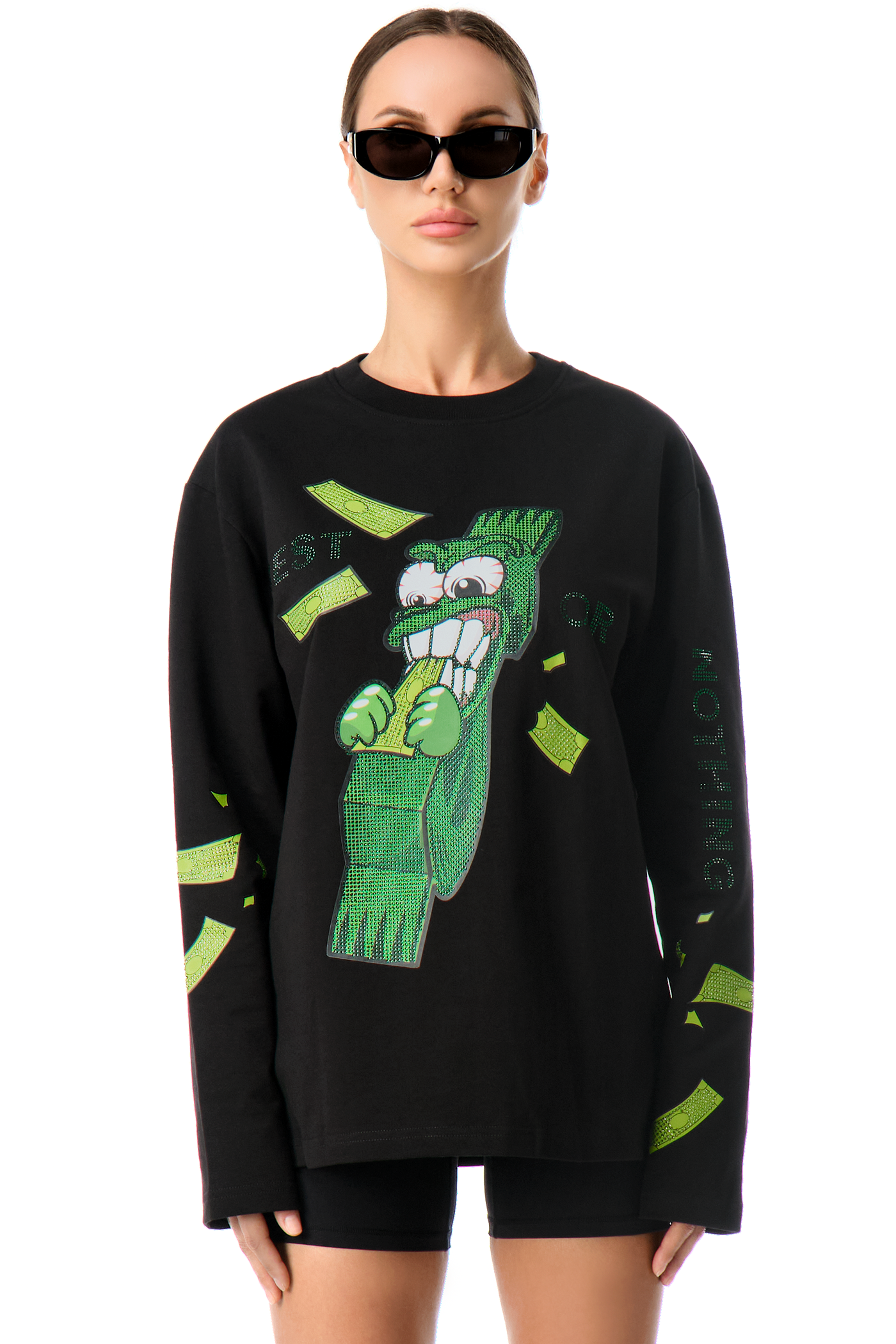 Longsleeve Rich Black