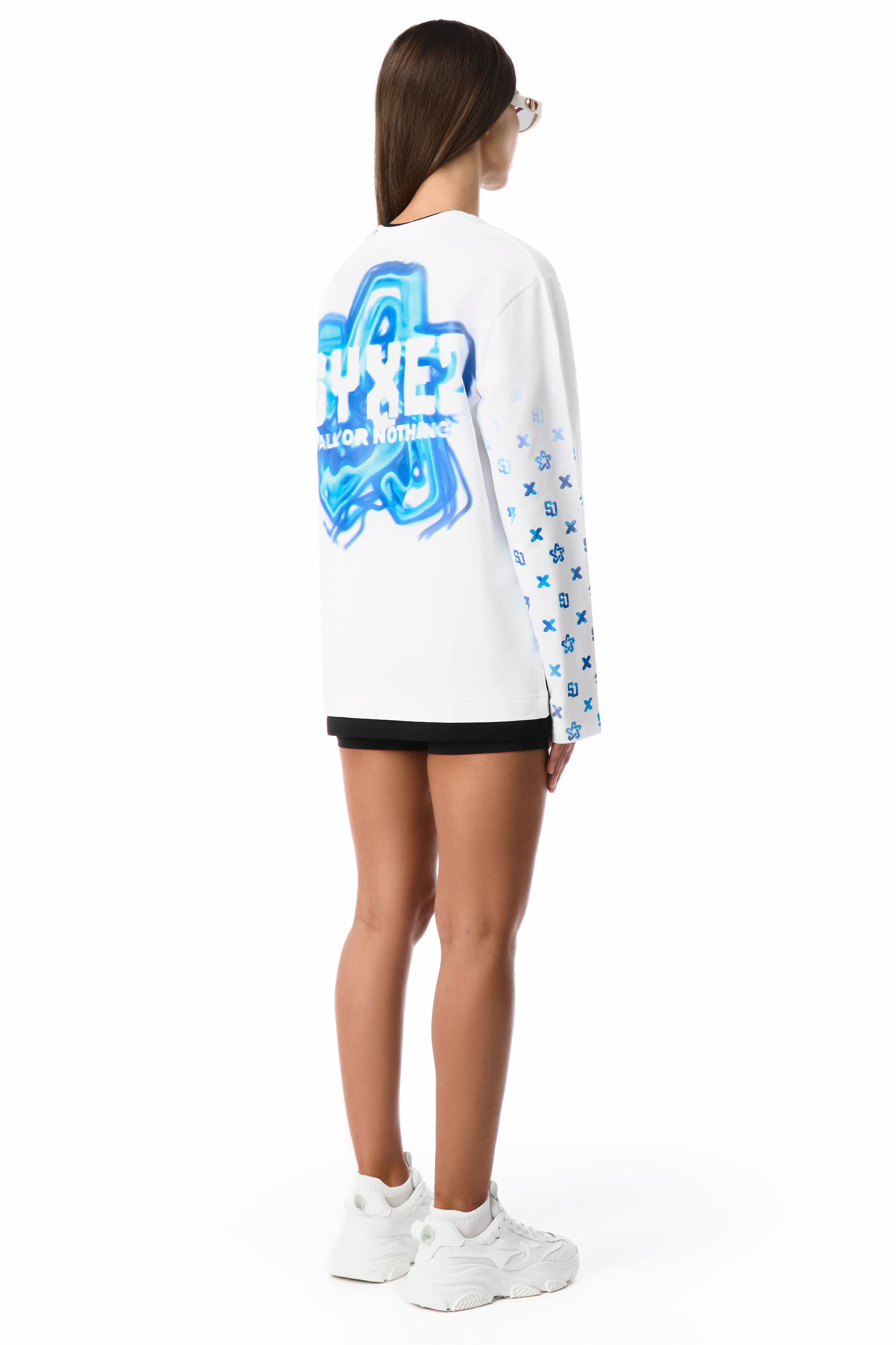 Firehunter White Longsleeve Ice Star