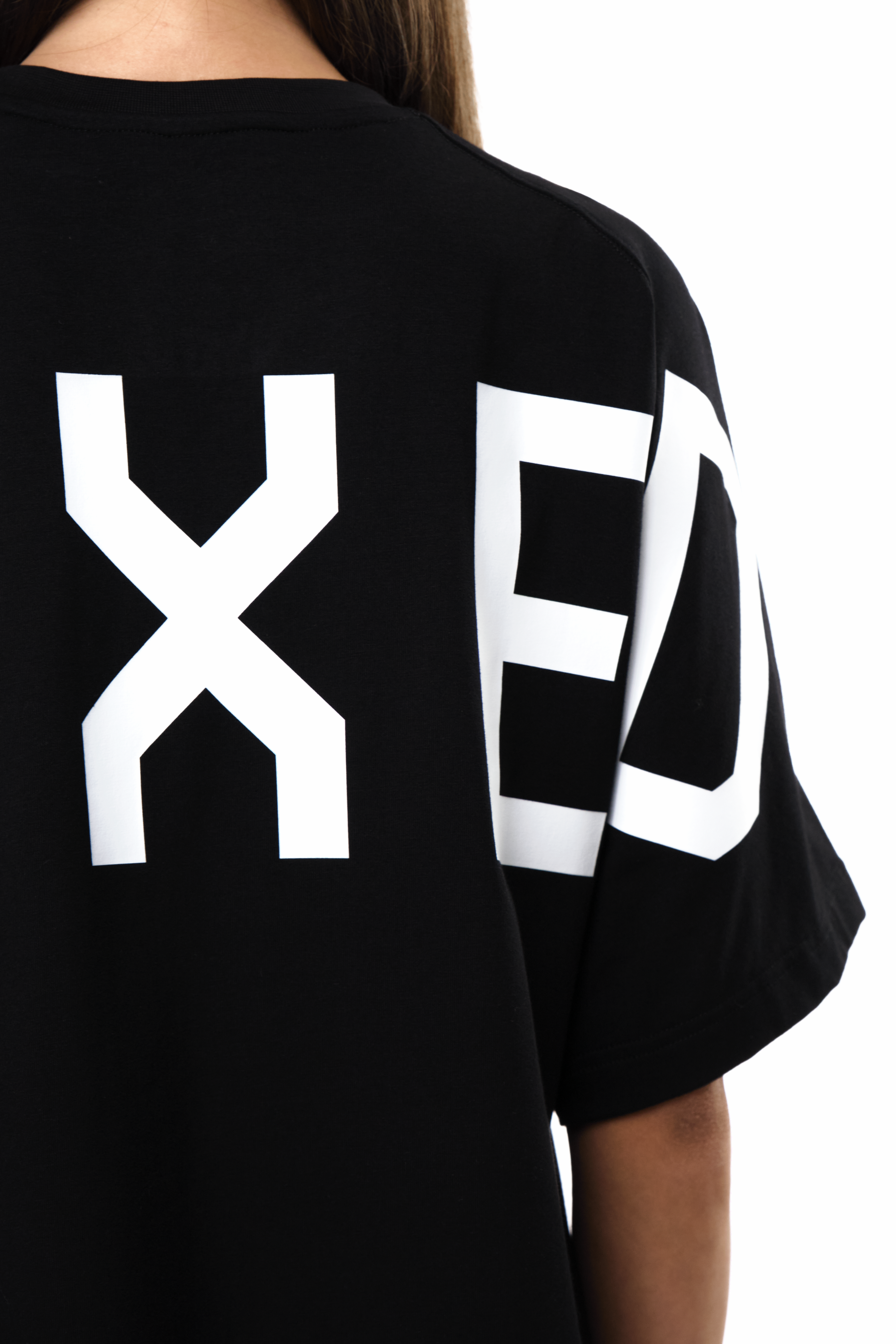 Spintext T-Shirt Black