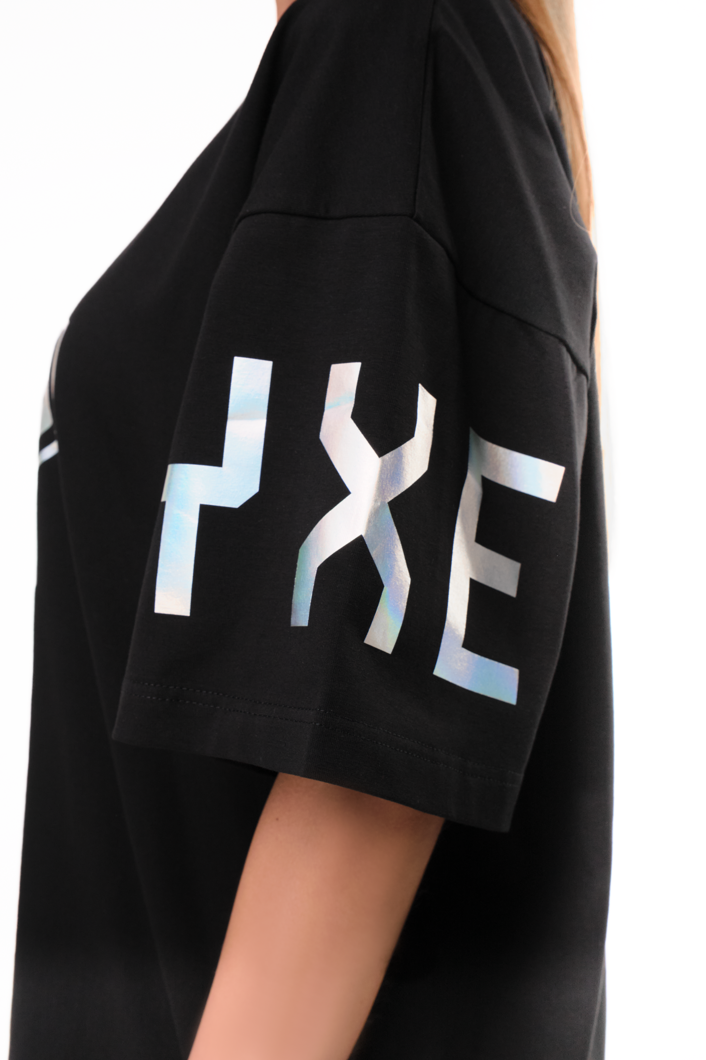 Holo Foil Black&White T-Shirt