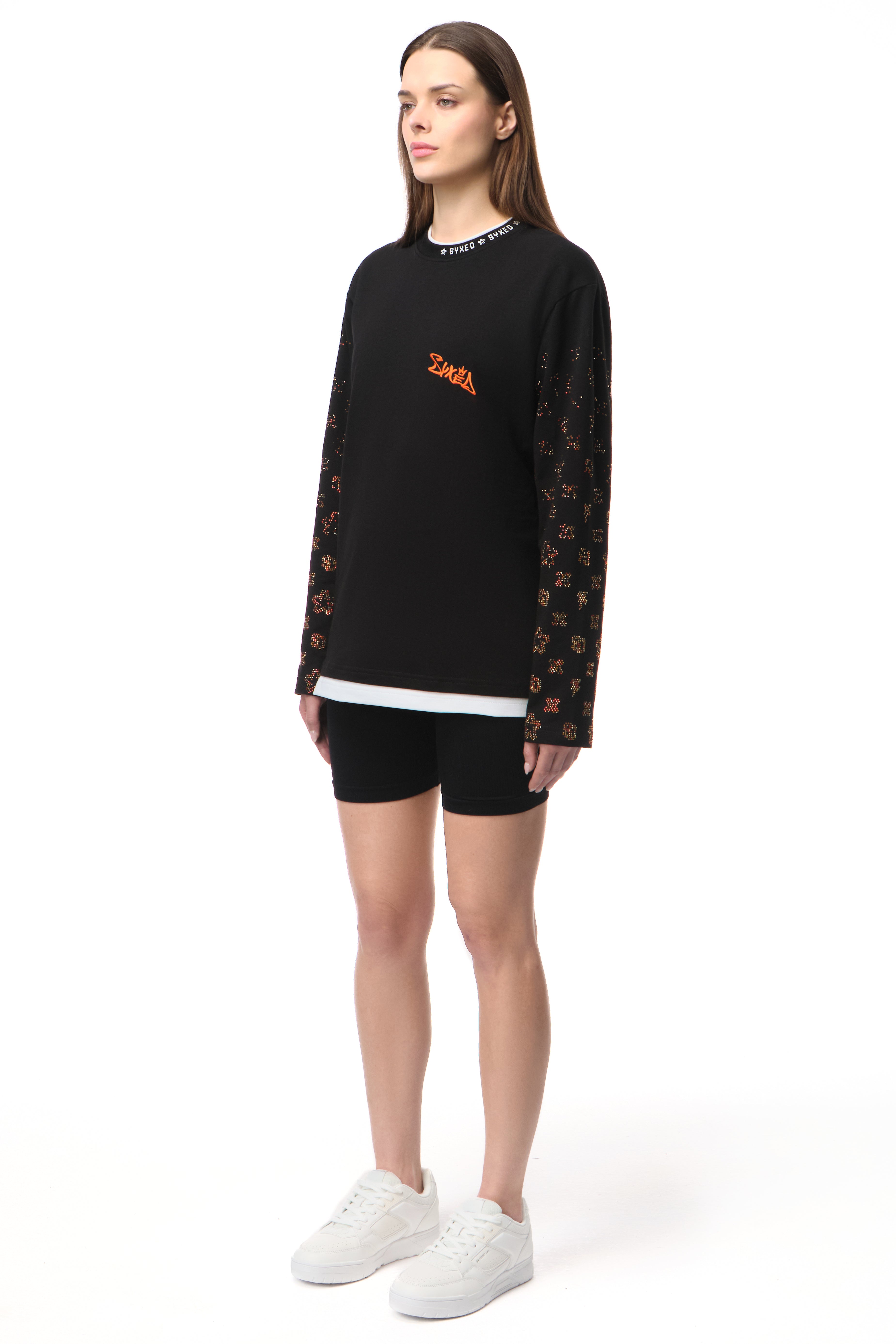 Longsleeve Golddigger Black Fire Star