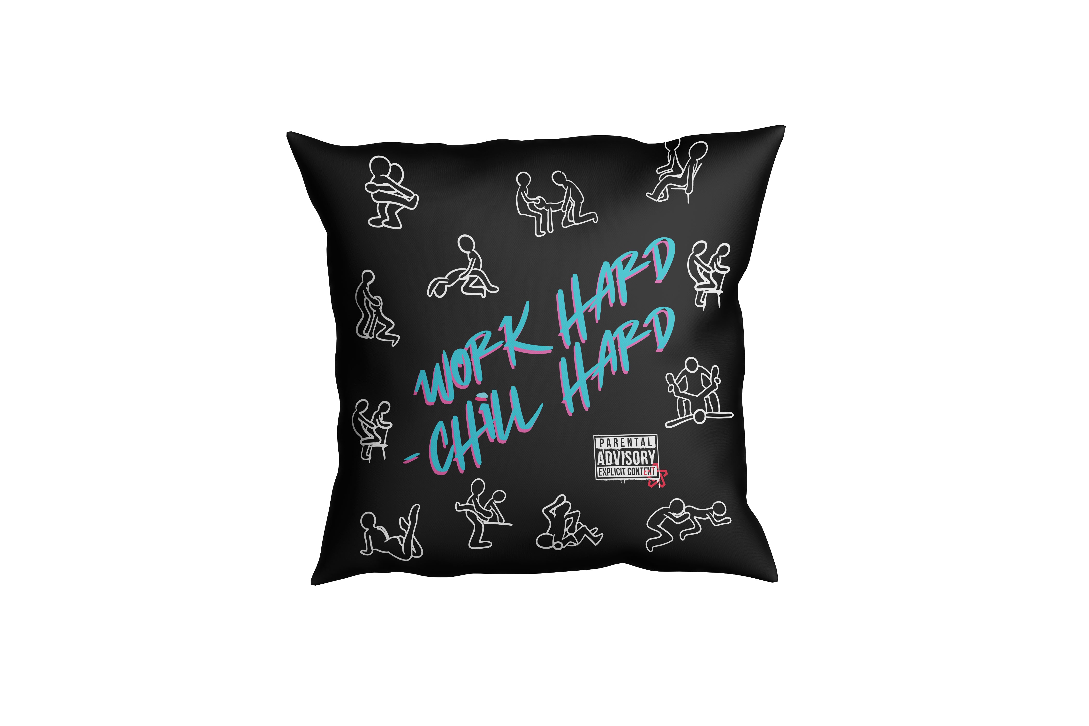 Kissen Chill Schwarz
