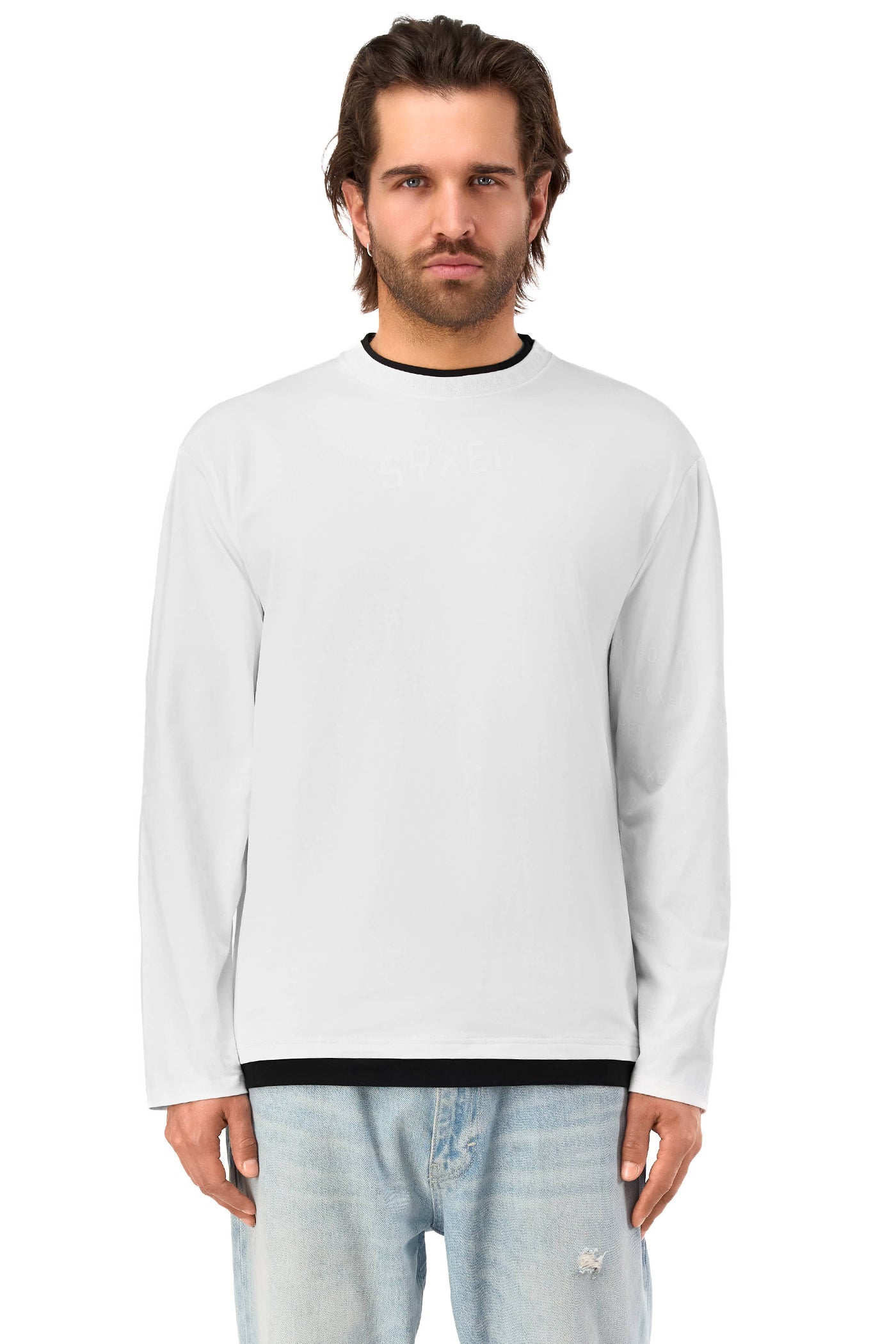 Deal Longsleeve White on White