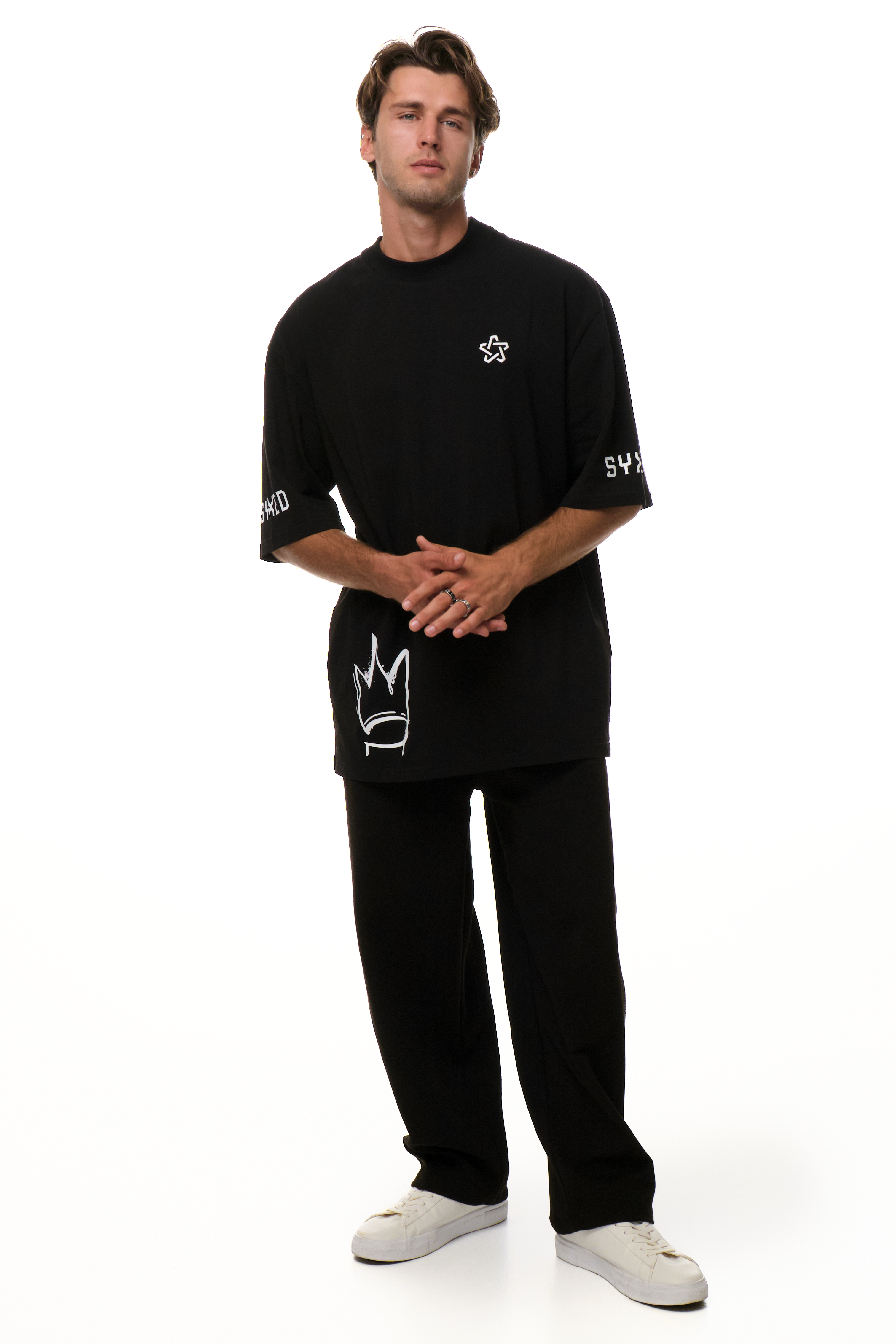 Angels Graffiti T-Shirt Black