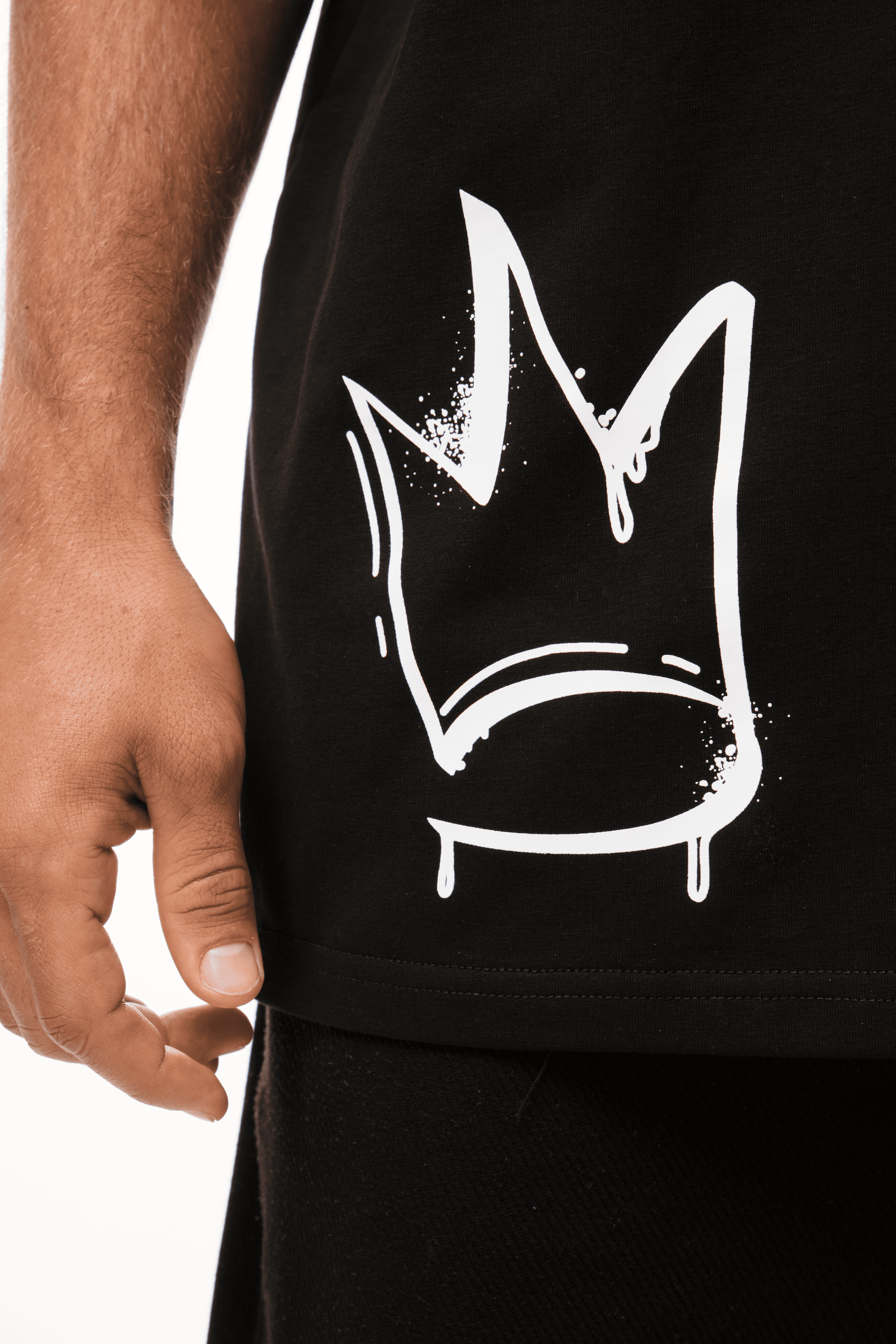 Angels Graffiti T-Shirt Black