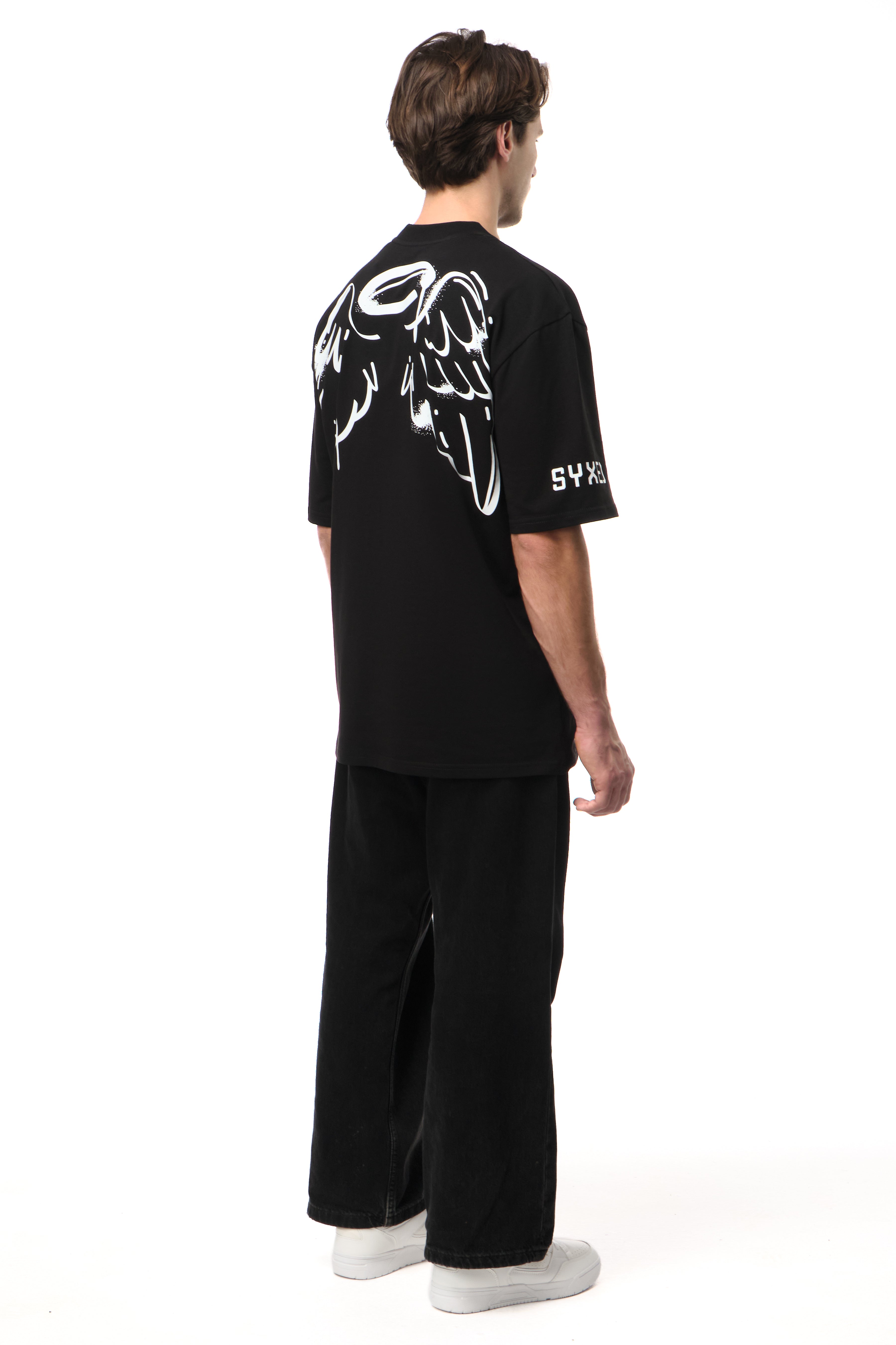 Angels Graffiti T-Shirt Black