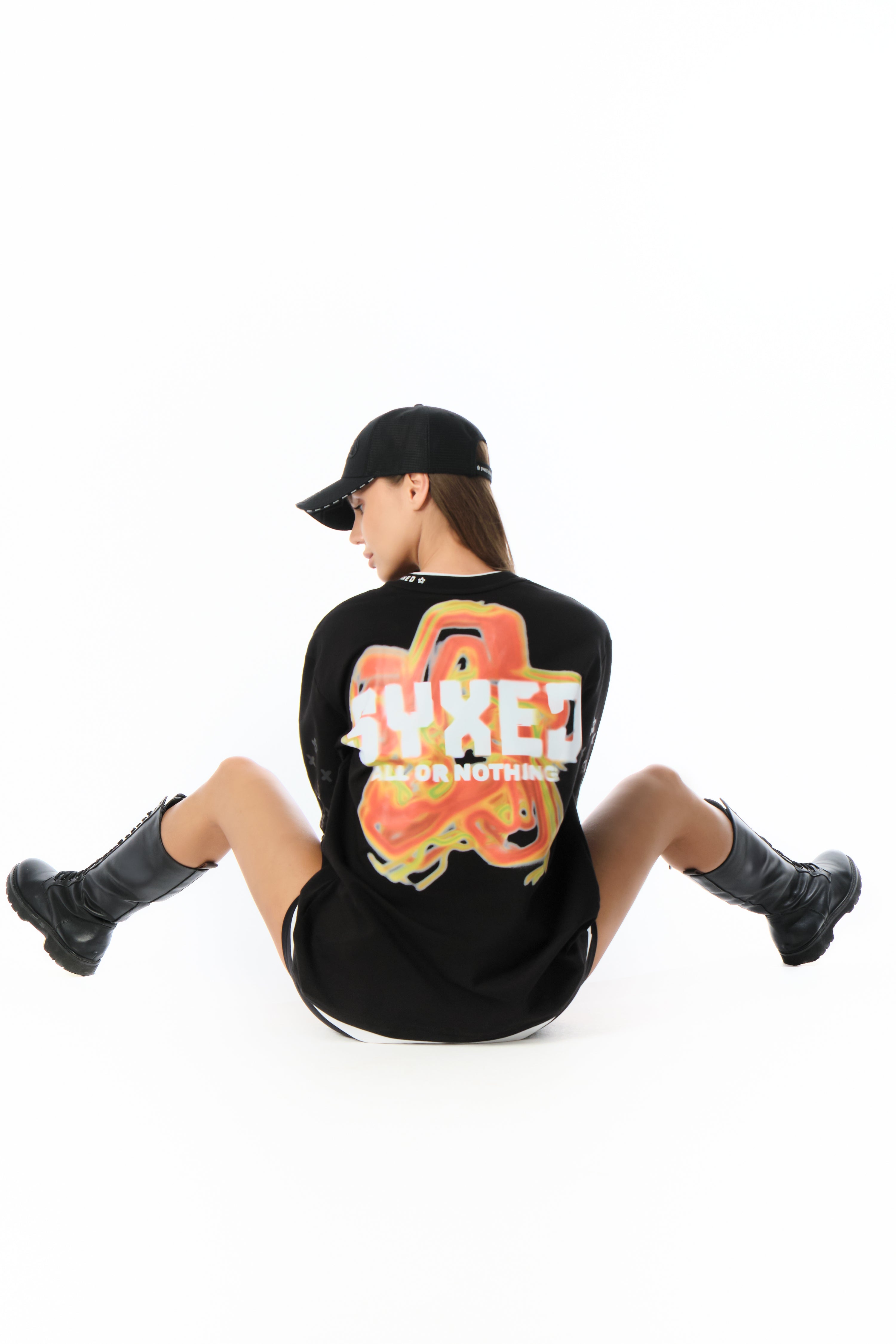 Firehunter Black Longsleeve Fire Star