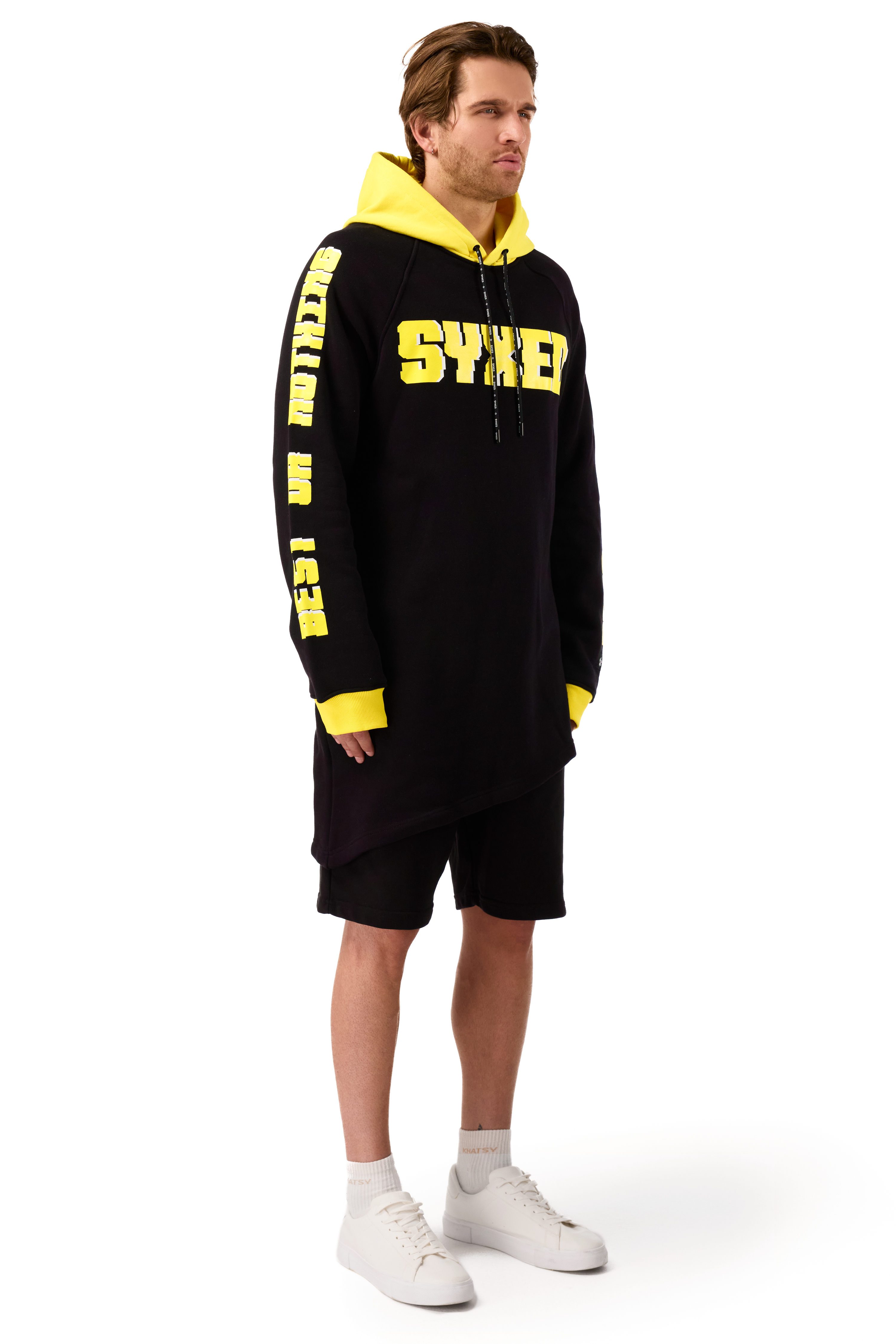Longcut Black Hoodie Absente