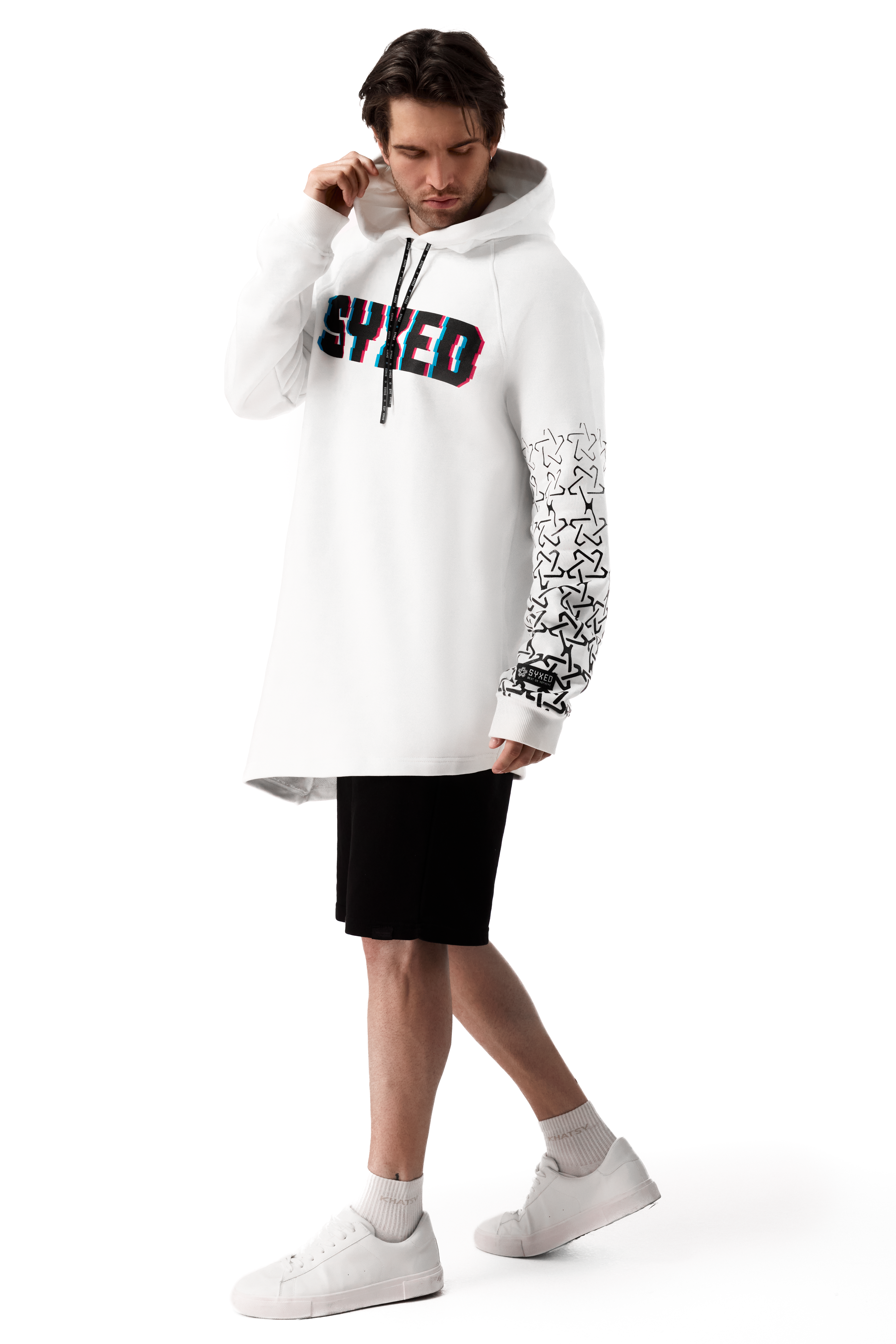 Longcut White Hoodie Ethernal