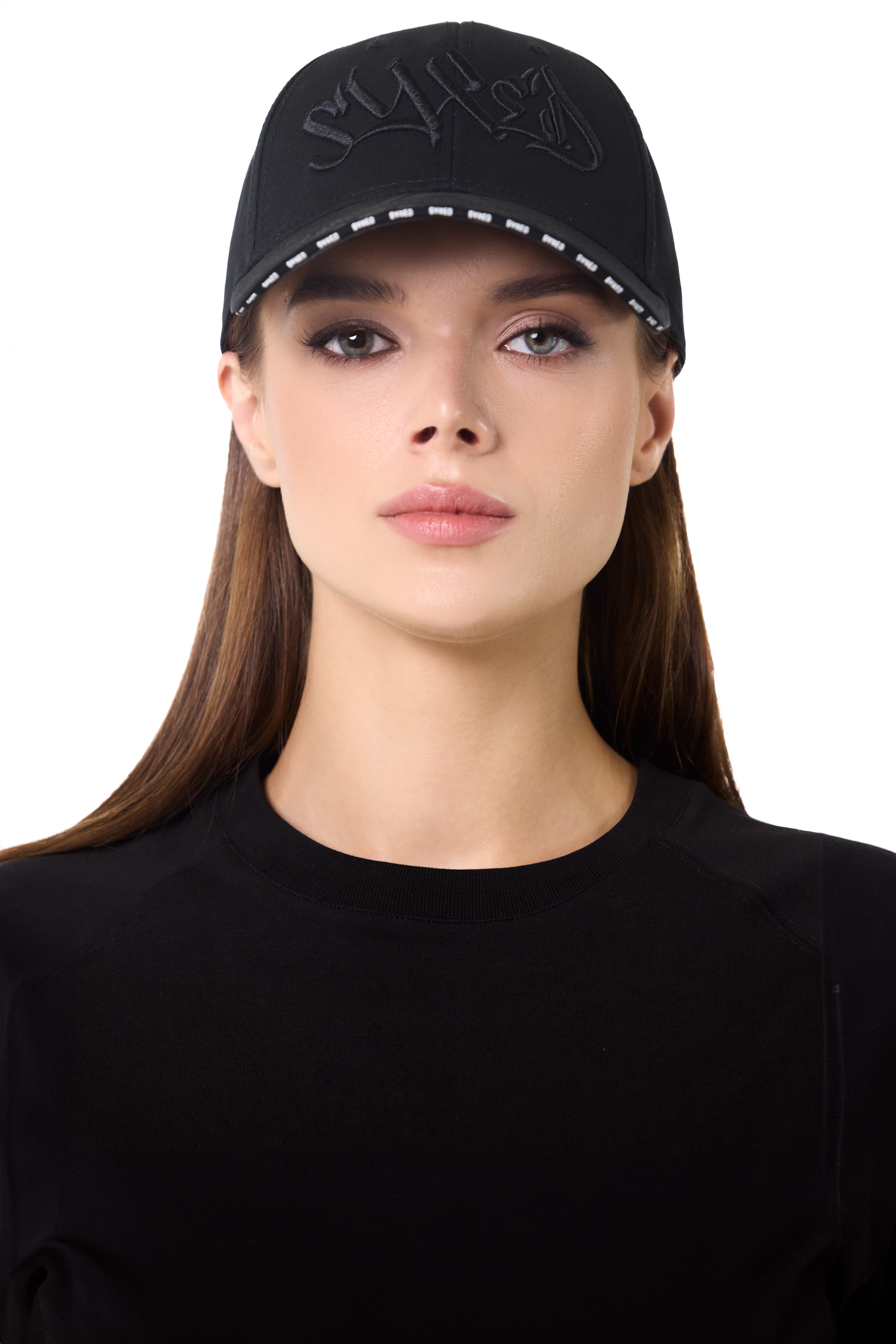 Black Graffity Cap With Net Back