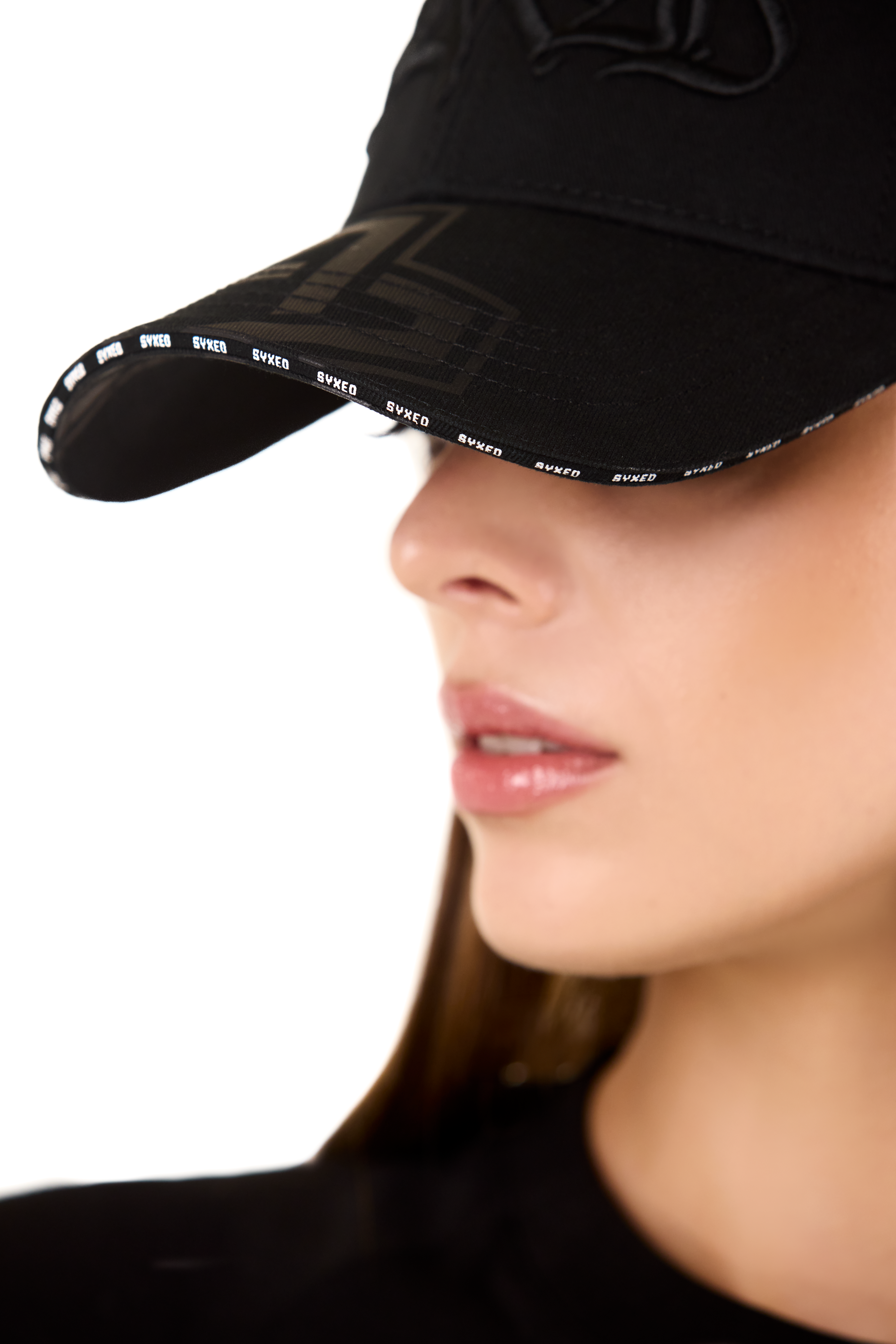 Black Graffity Cap With Net Back