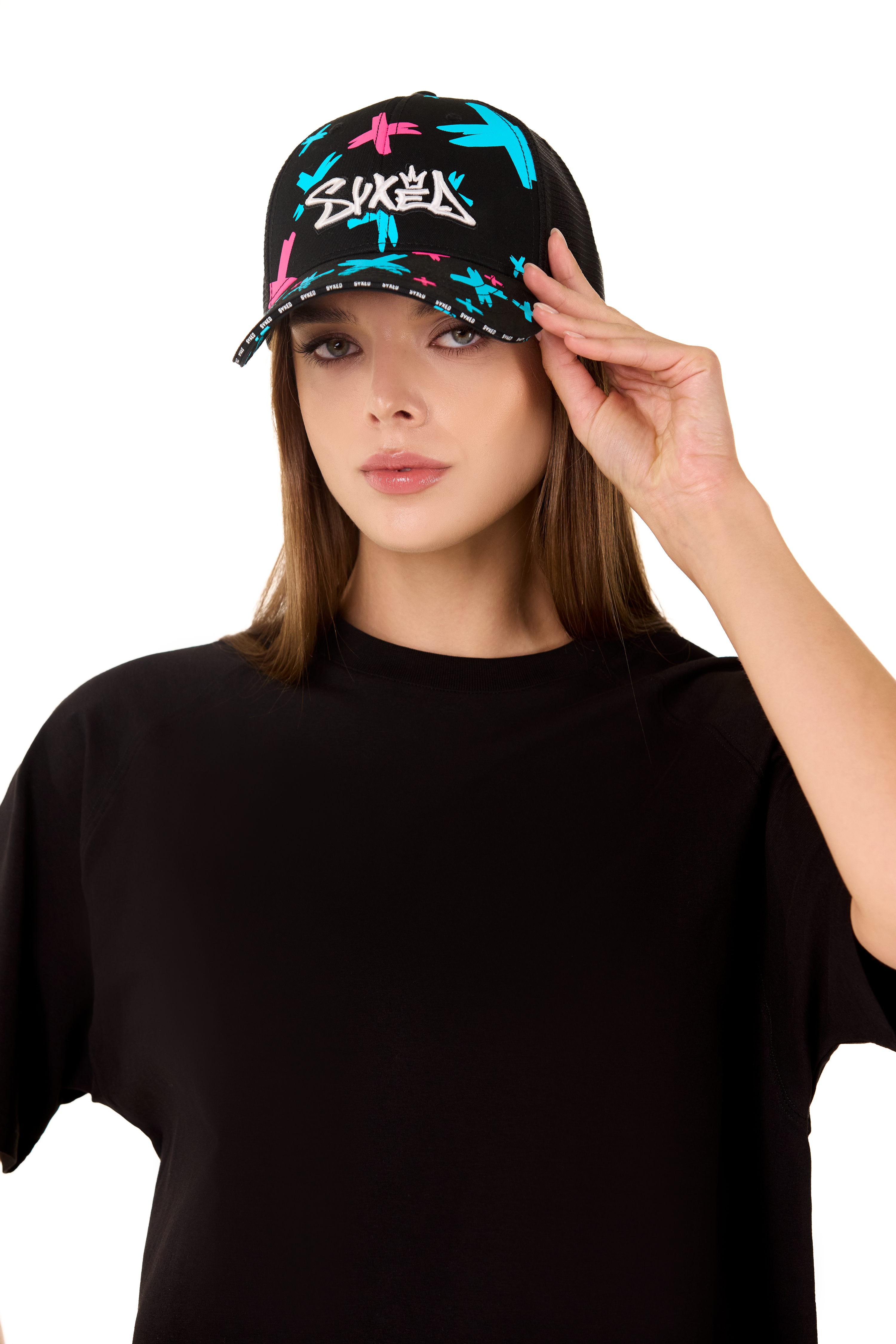 Pinkfanny Max Cap With Net Back