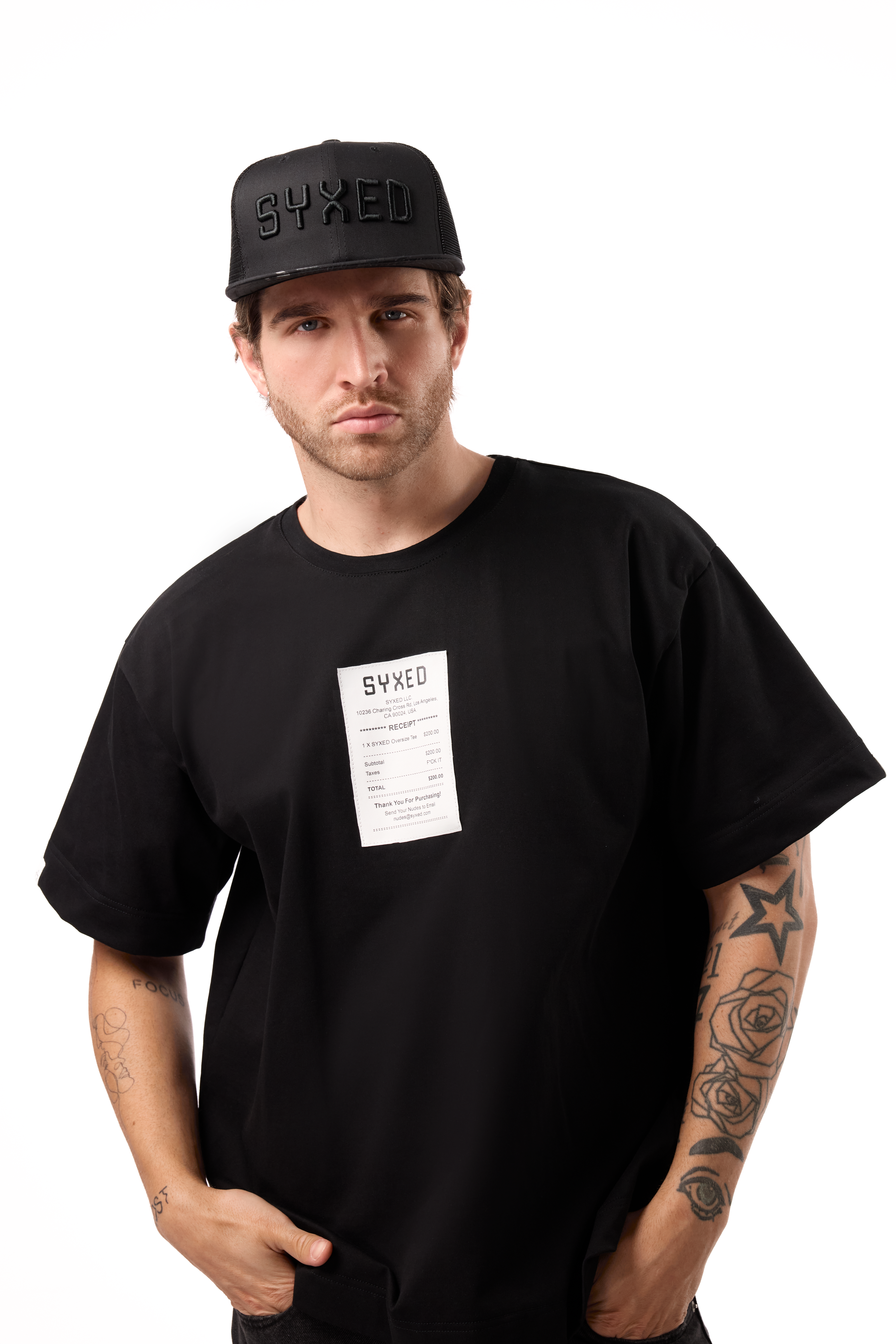 Blackside Snapback With Net Back