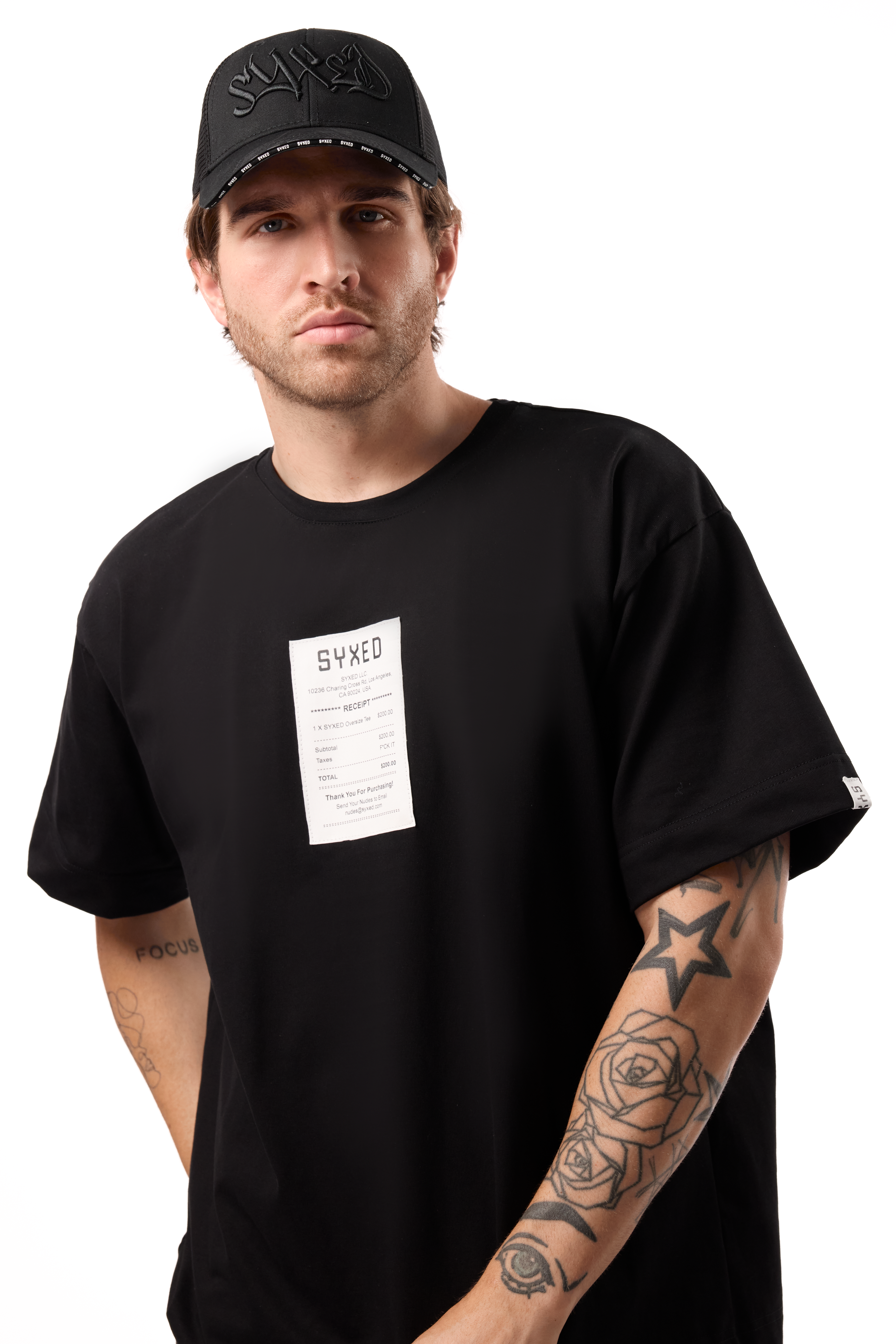 Black Graffity Cap With Net Back