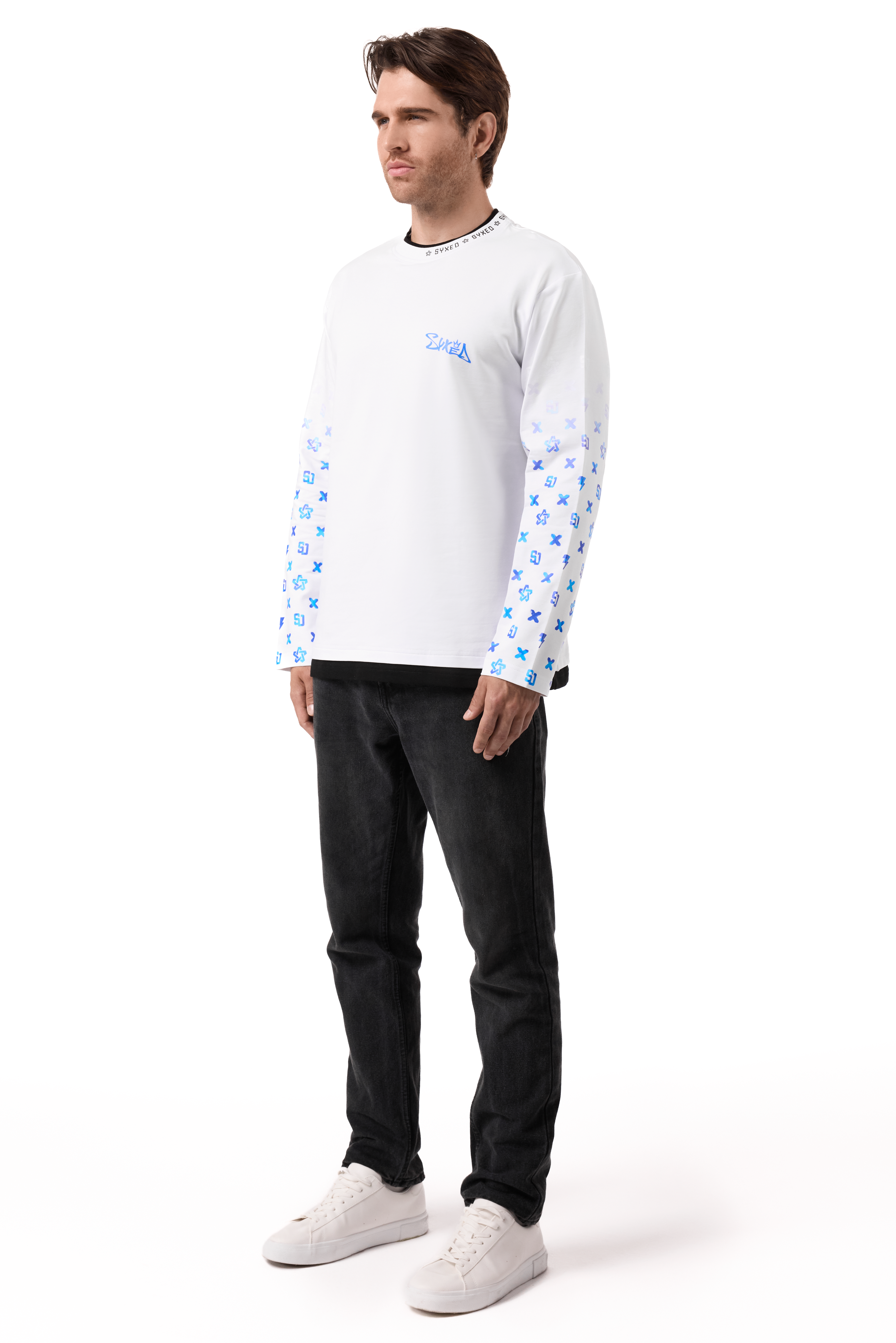 Firehunter White Longsleeve Ice Star