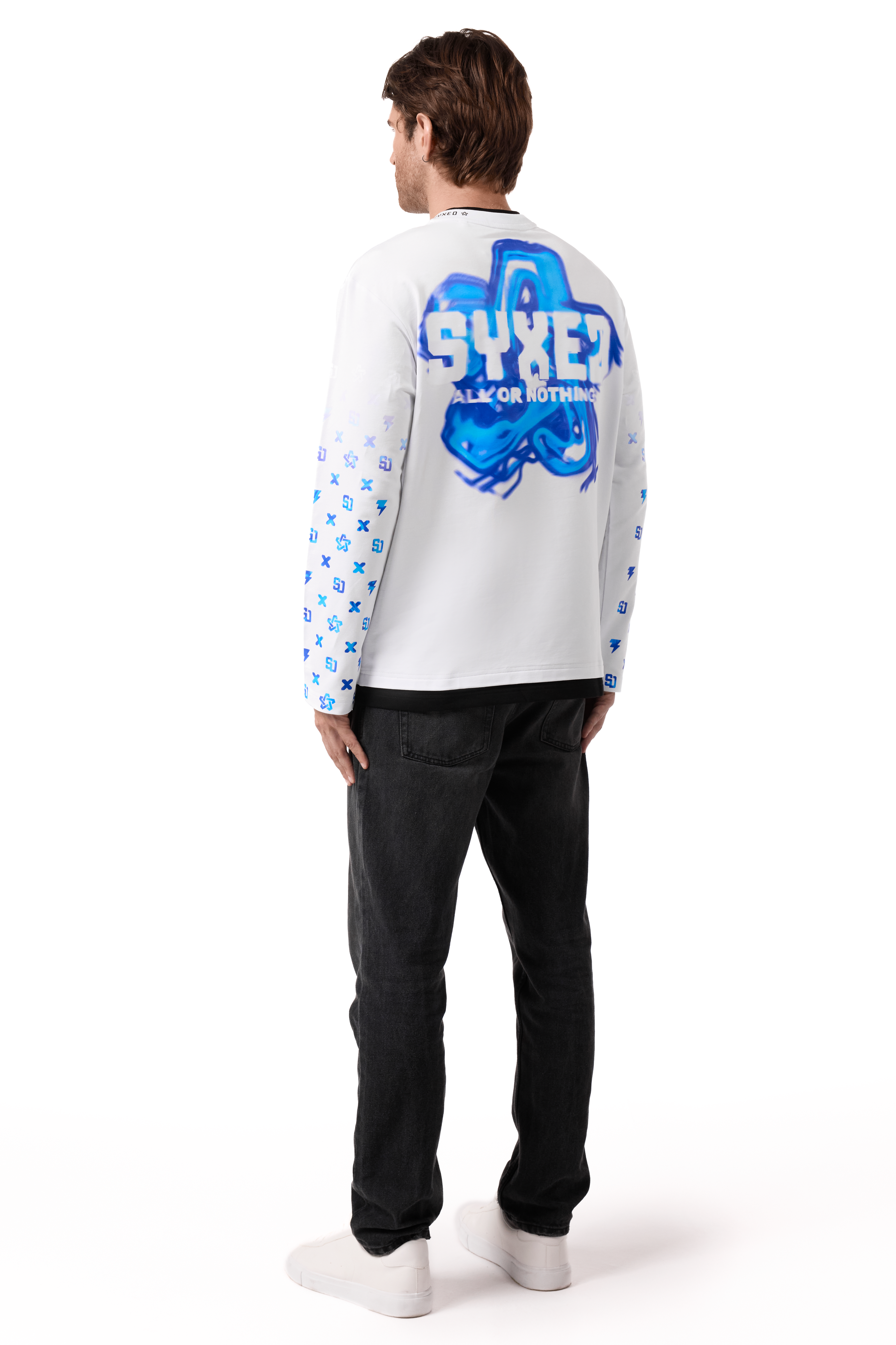 Firehunter White Longsleeve Ice Star