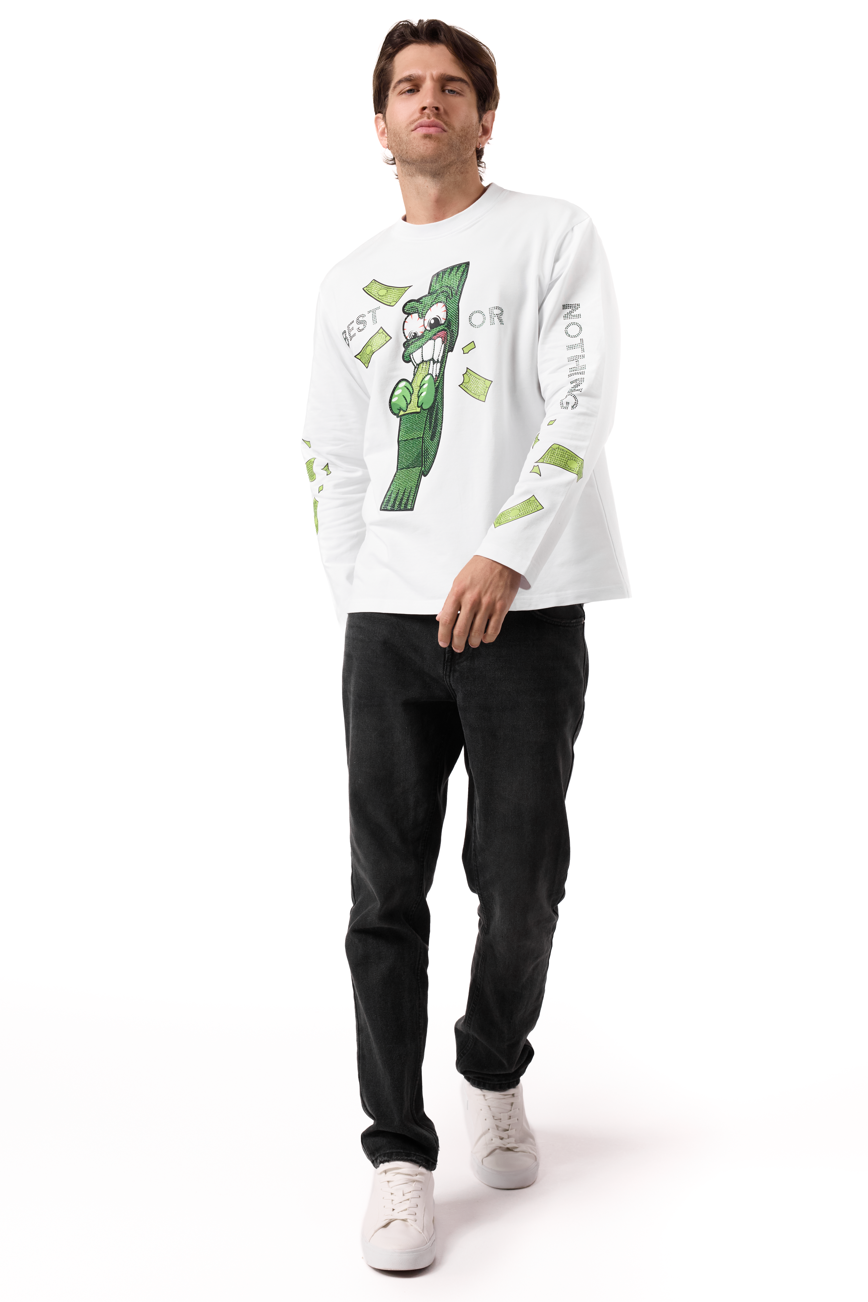 Rich White Longsleeve