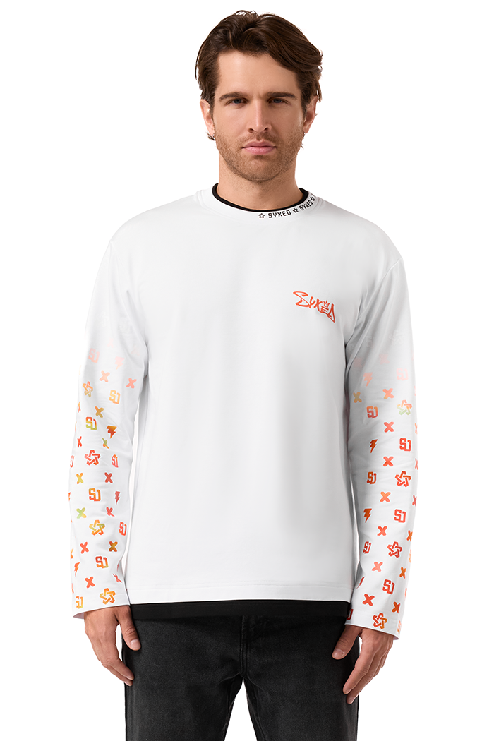 Firehunter White Longsleeve Fire Star