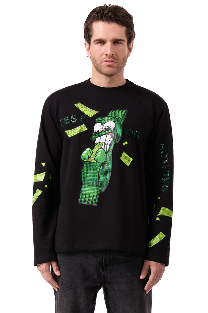 Rich Black Longsleeve
