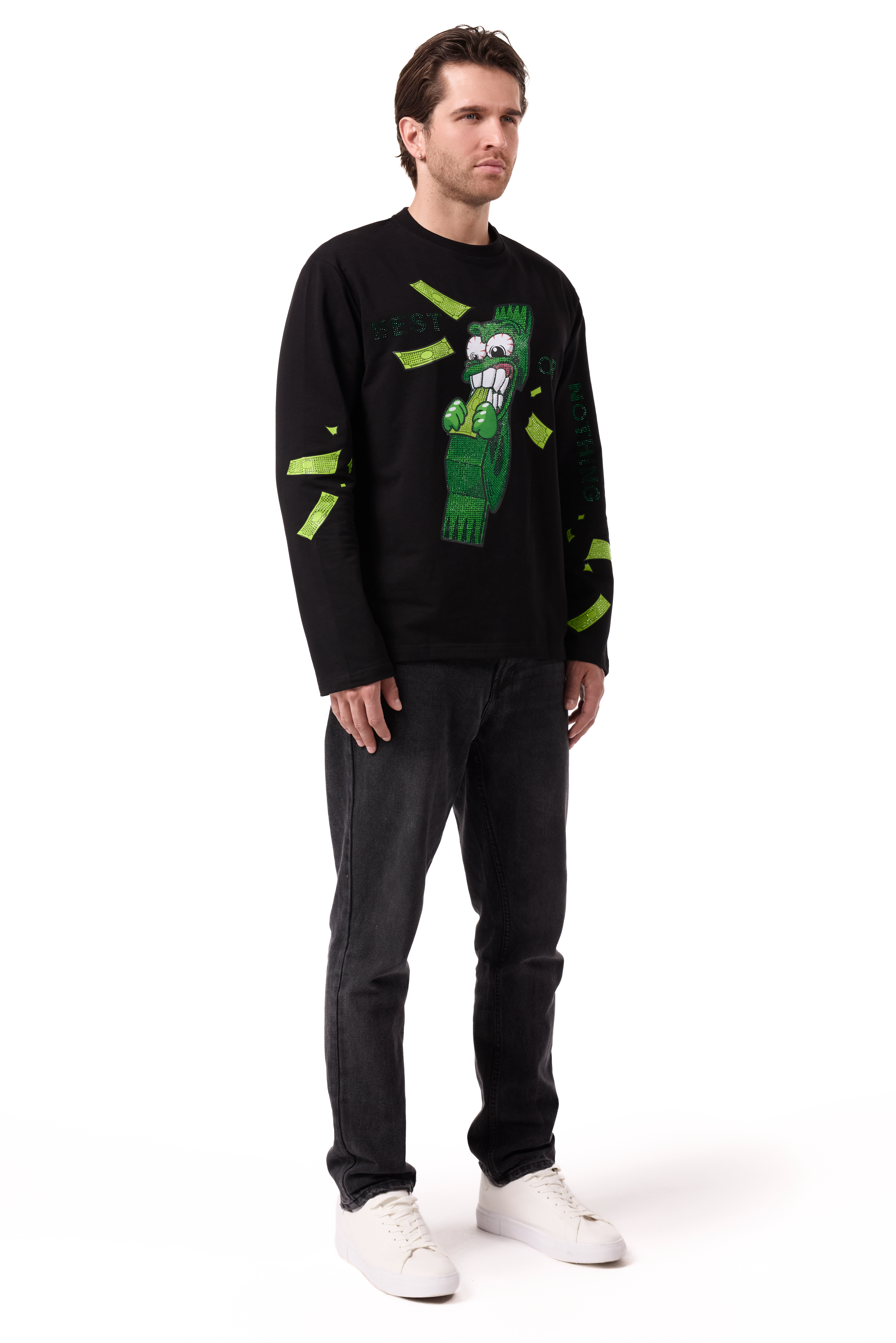 Rich Black Longsleeve