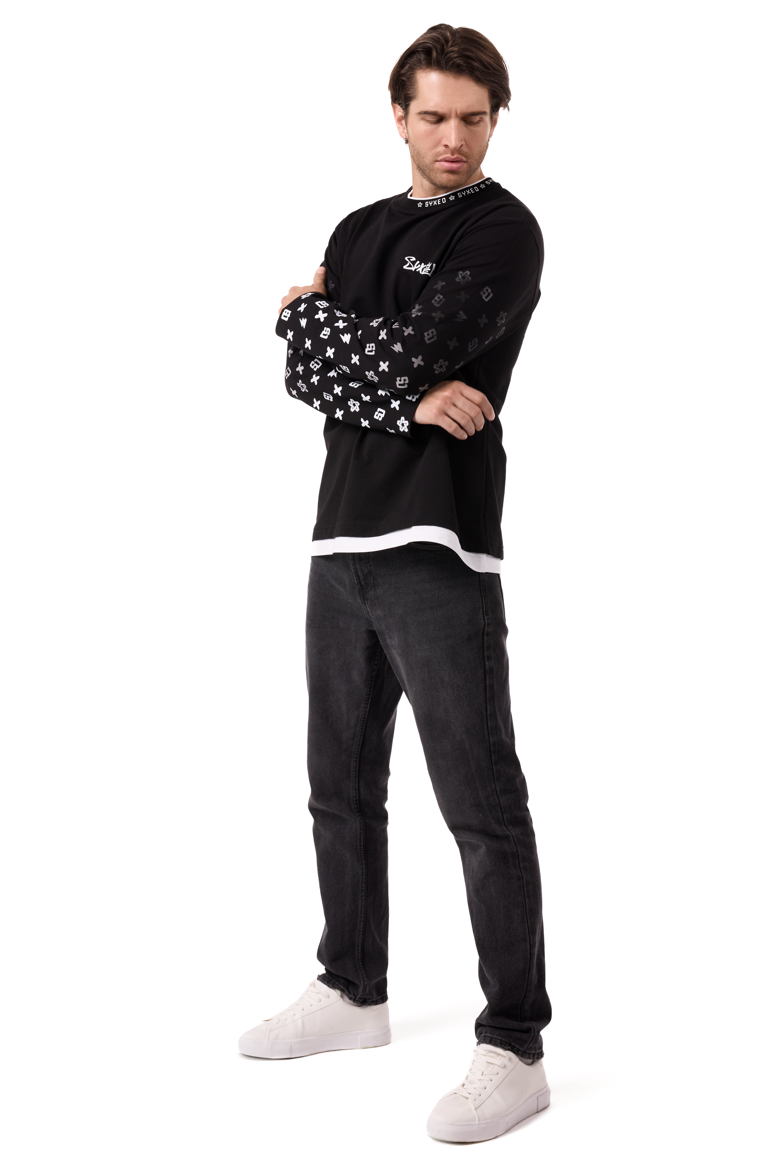 Firehunter Black Longsleeve Fire Star
