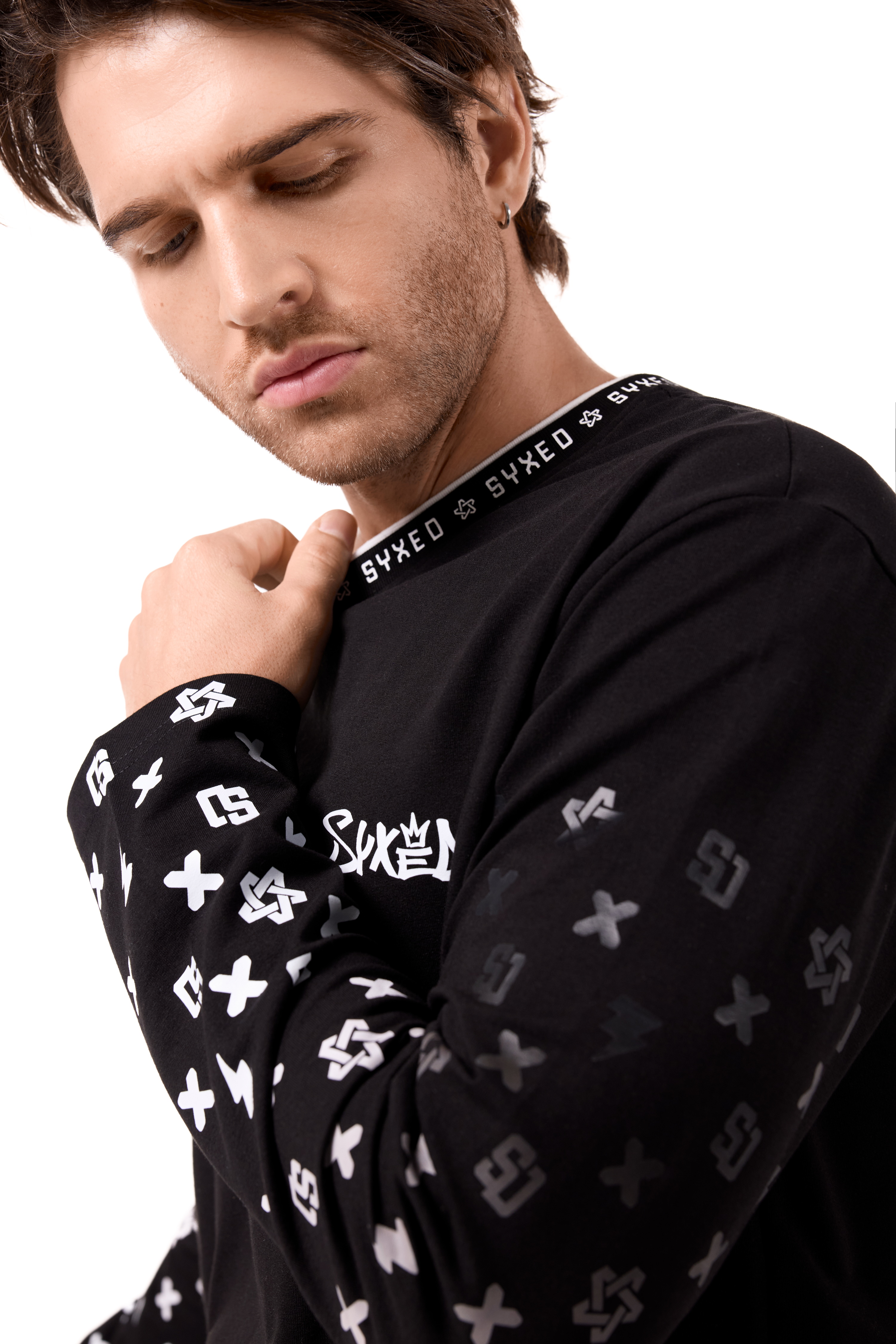 Firehunter Black Longsleeve Fire Star