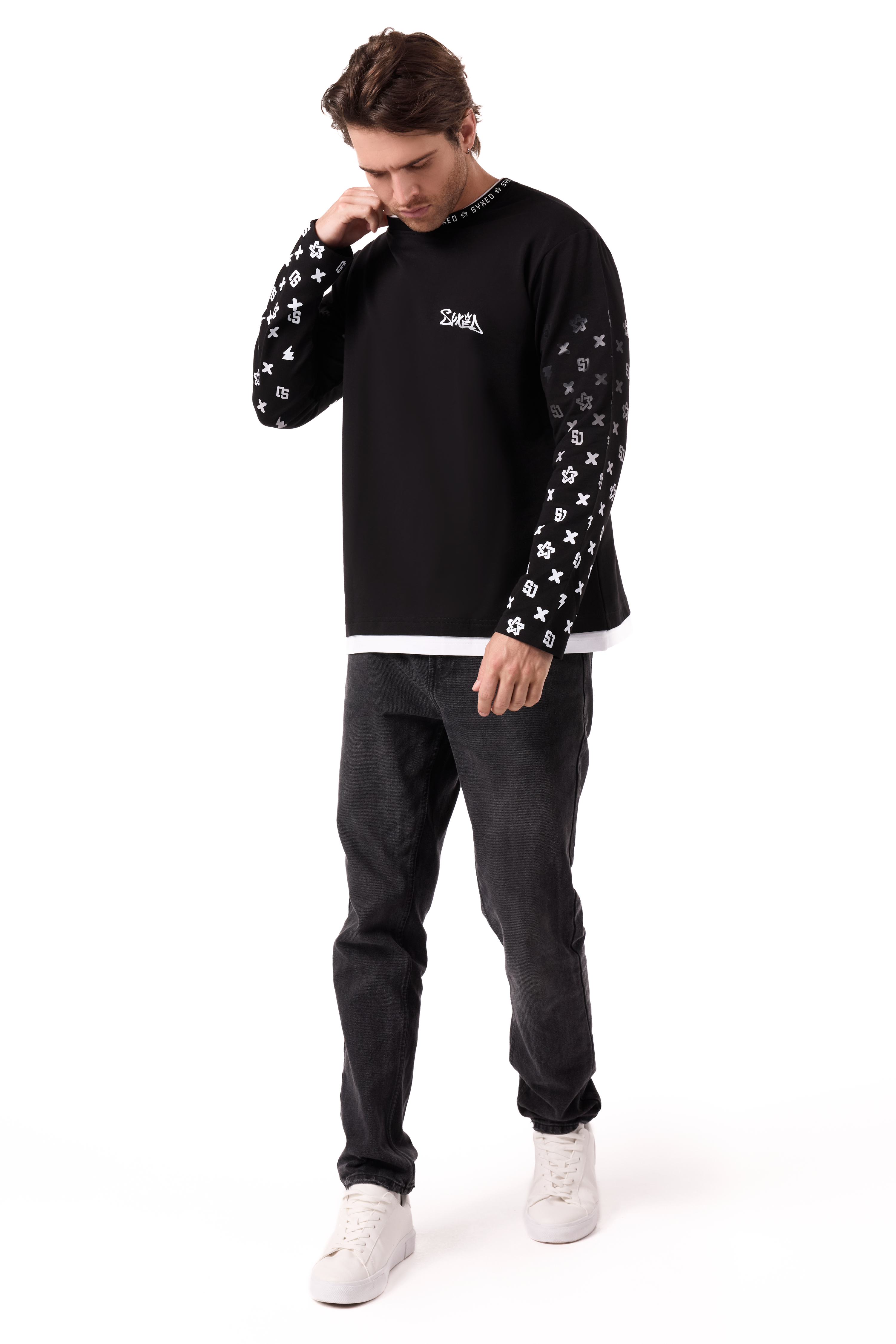 Firehunter Black Longsleeve Ice Star