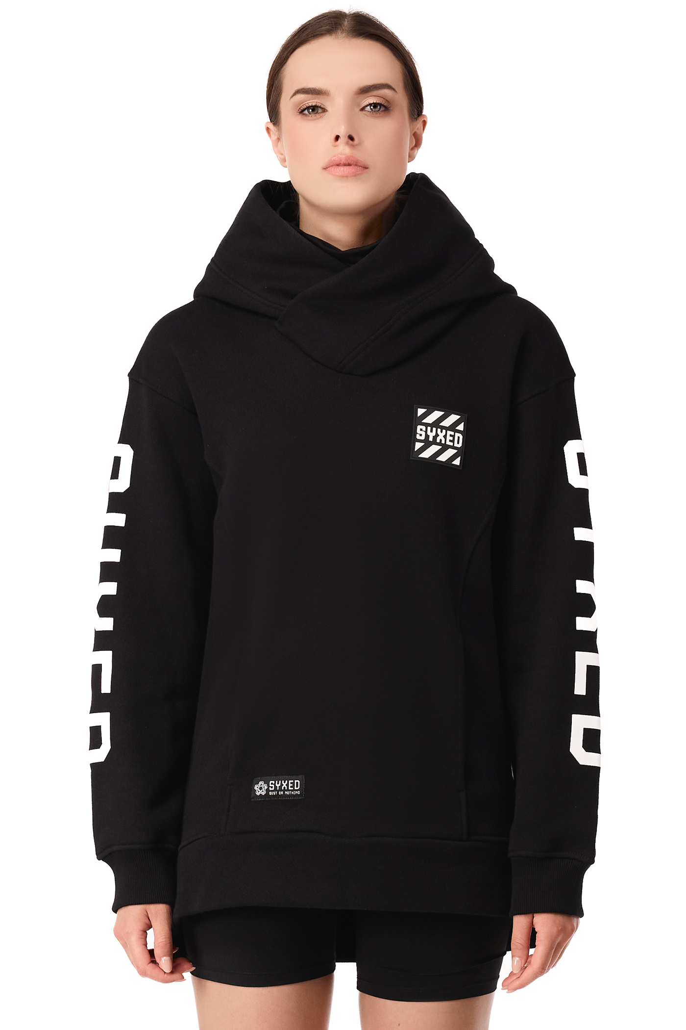 Hoodie Restrict Shadow Black
