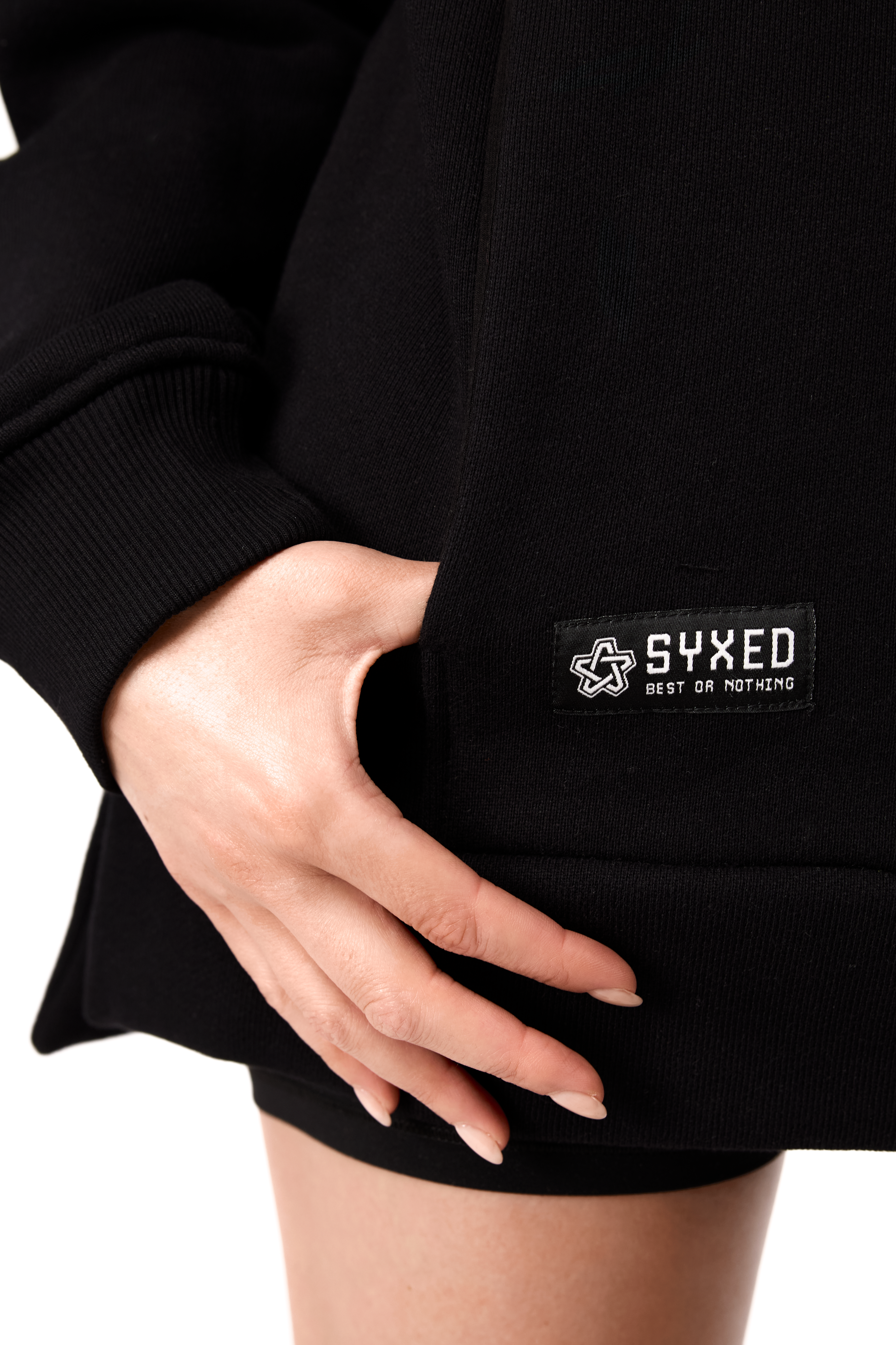 Hoodie Restrict Shadow Black