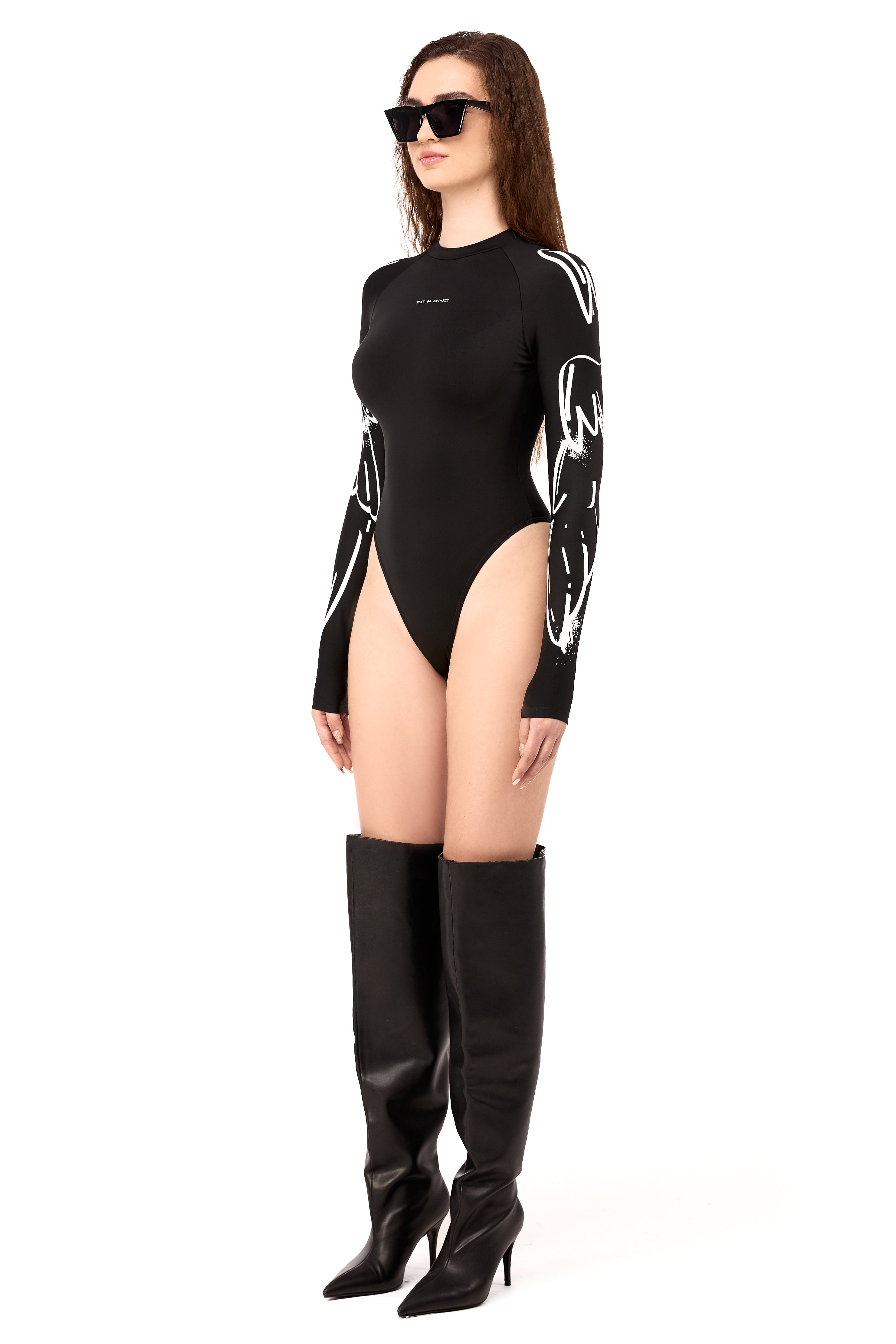 Bodysuit Angels Black