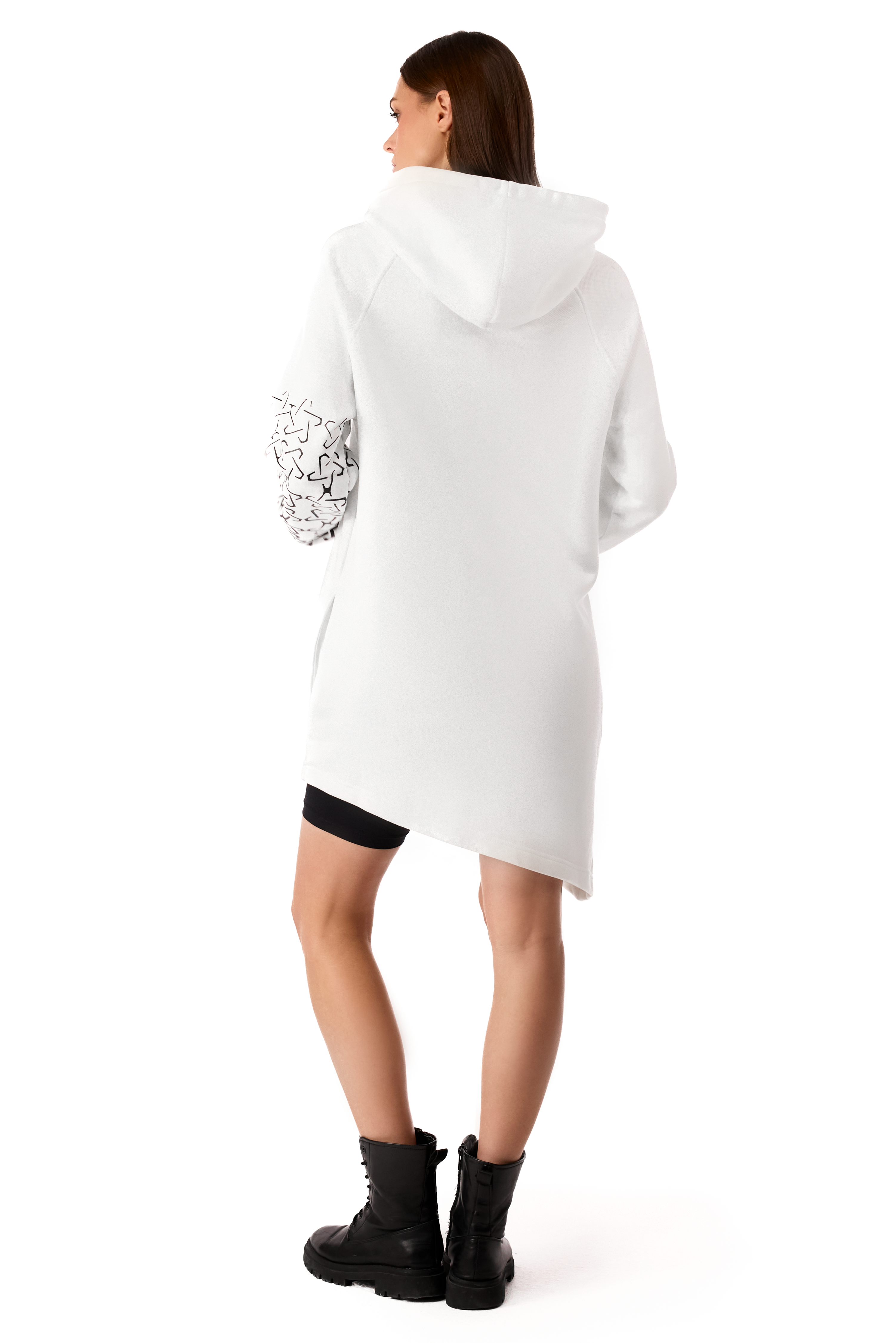 Longcut White Hoodie Ethernal