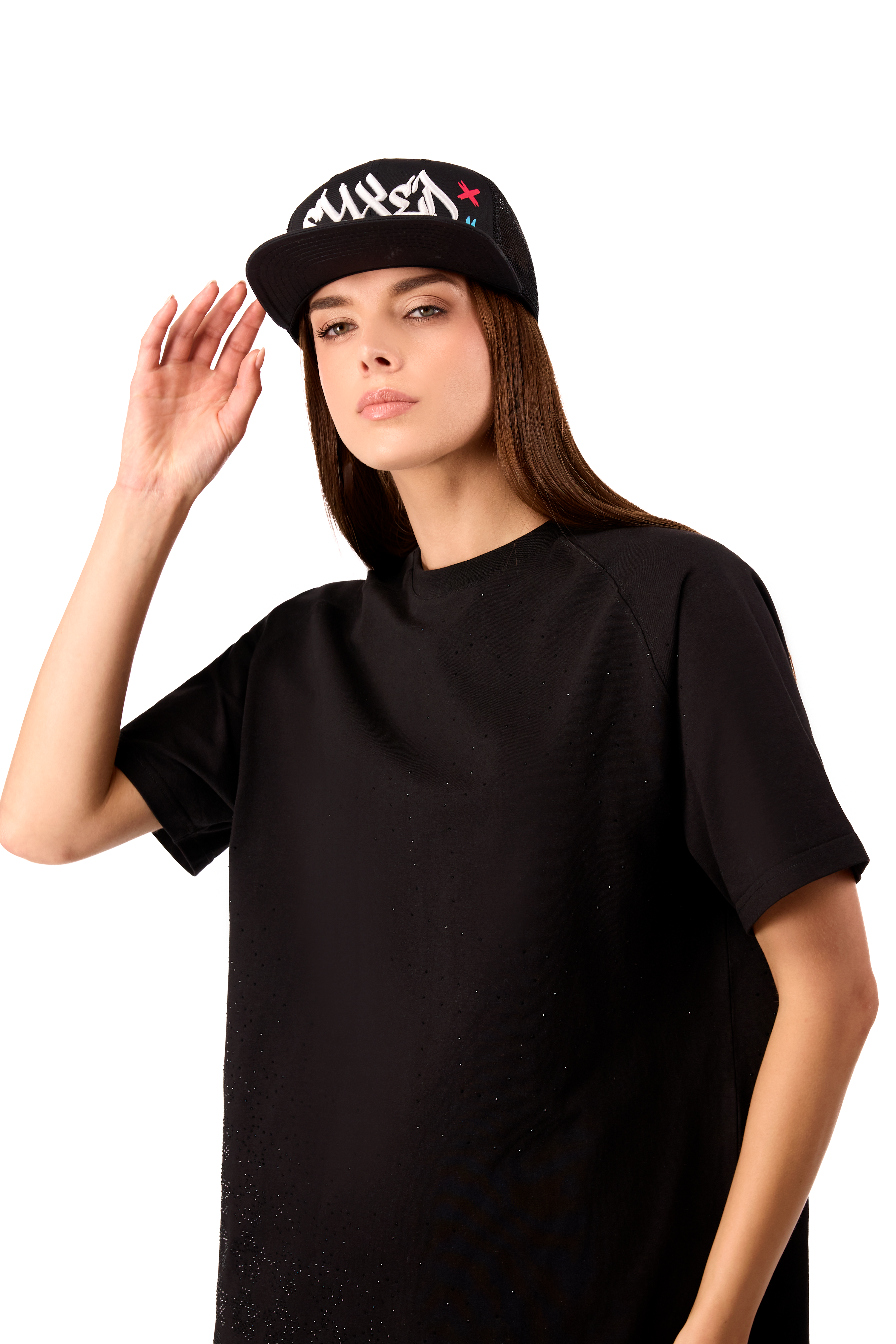 Pinkfanny Classic Snapback With Net Back