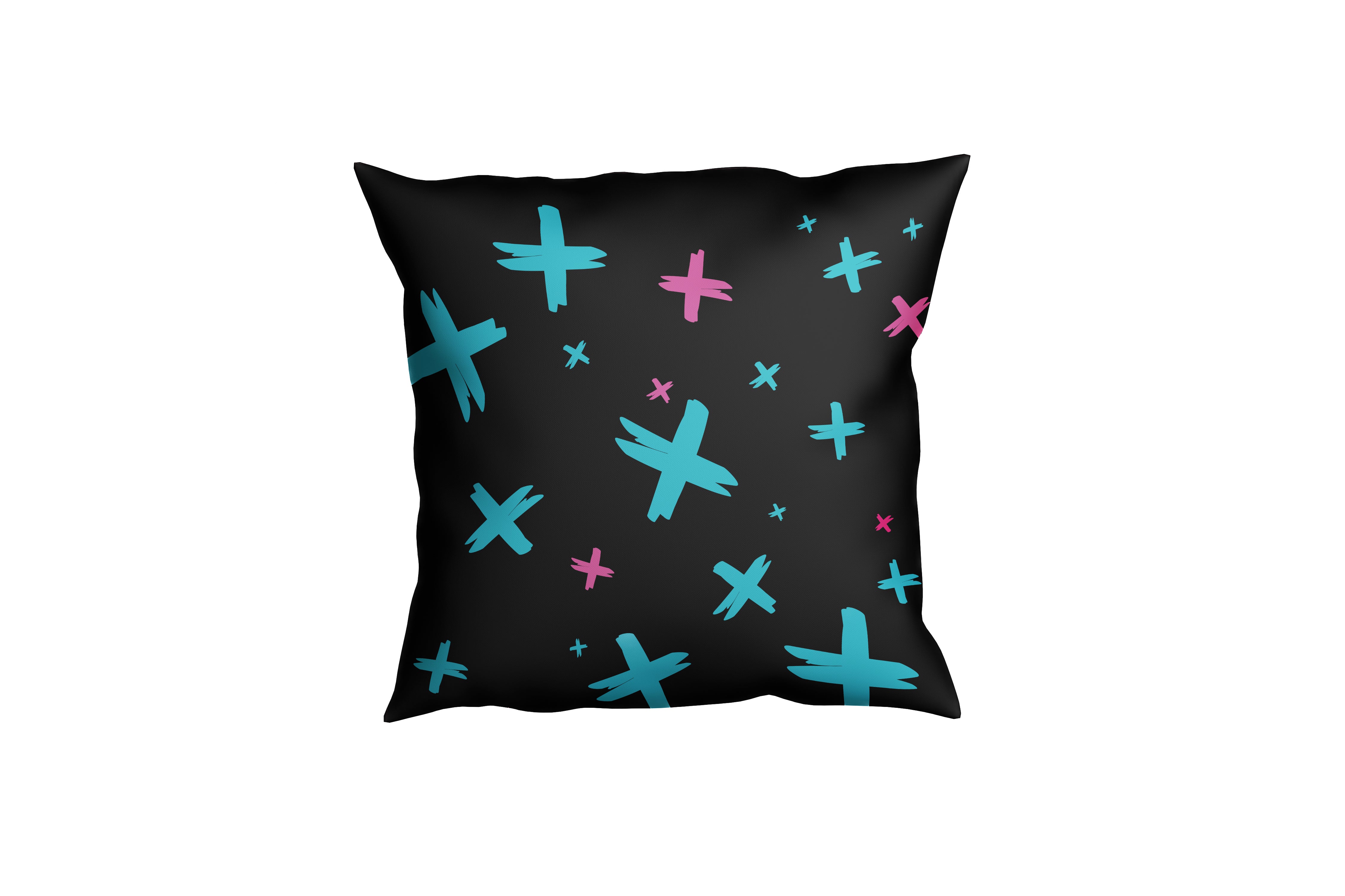 Kissen Pinkfanny Black