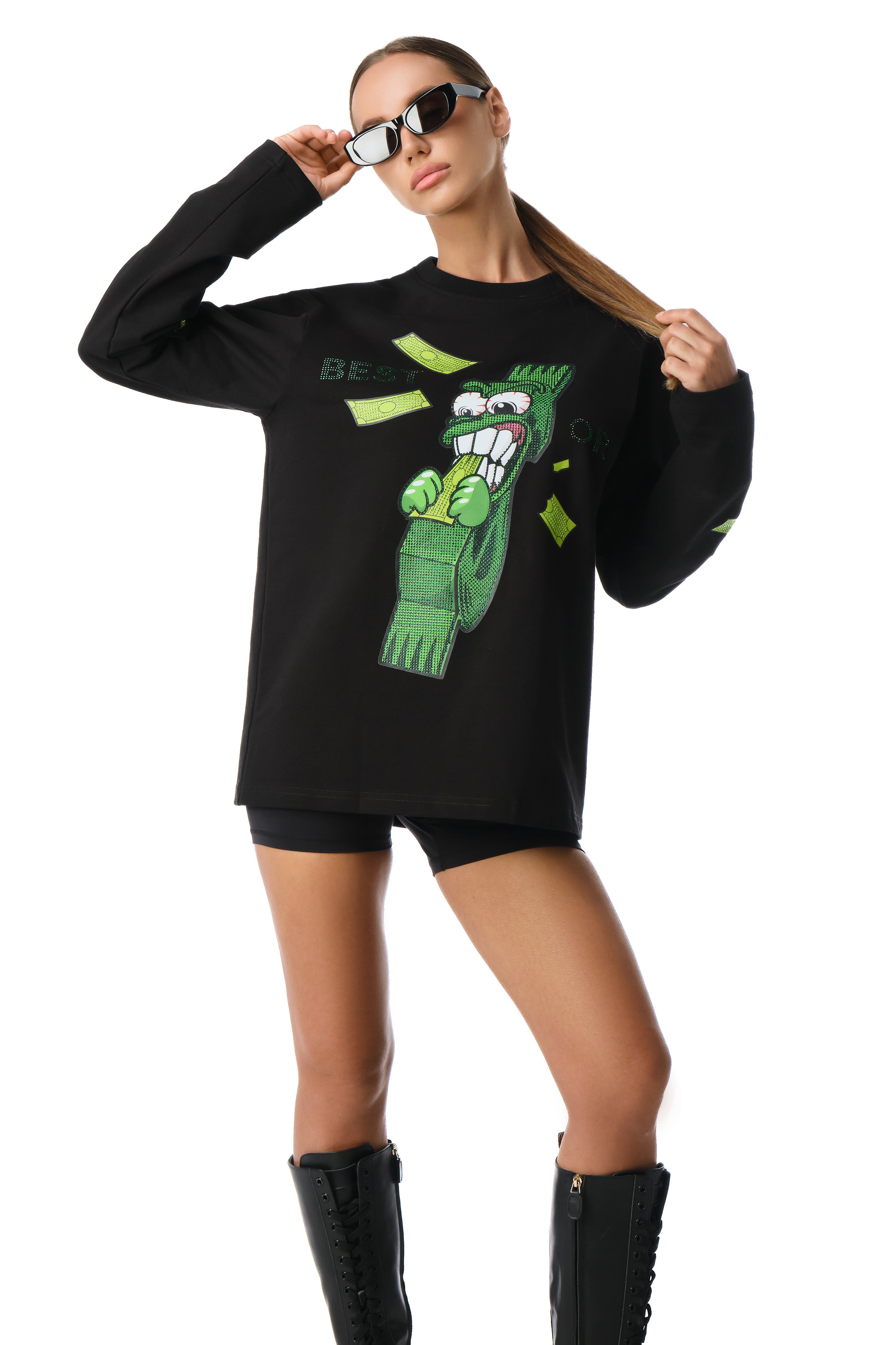 Rich Black Longsleeve