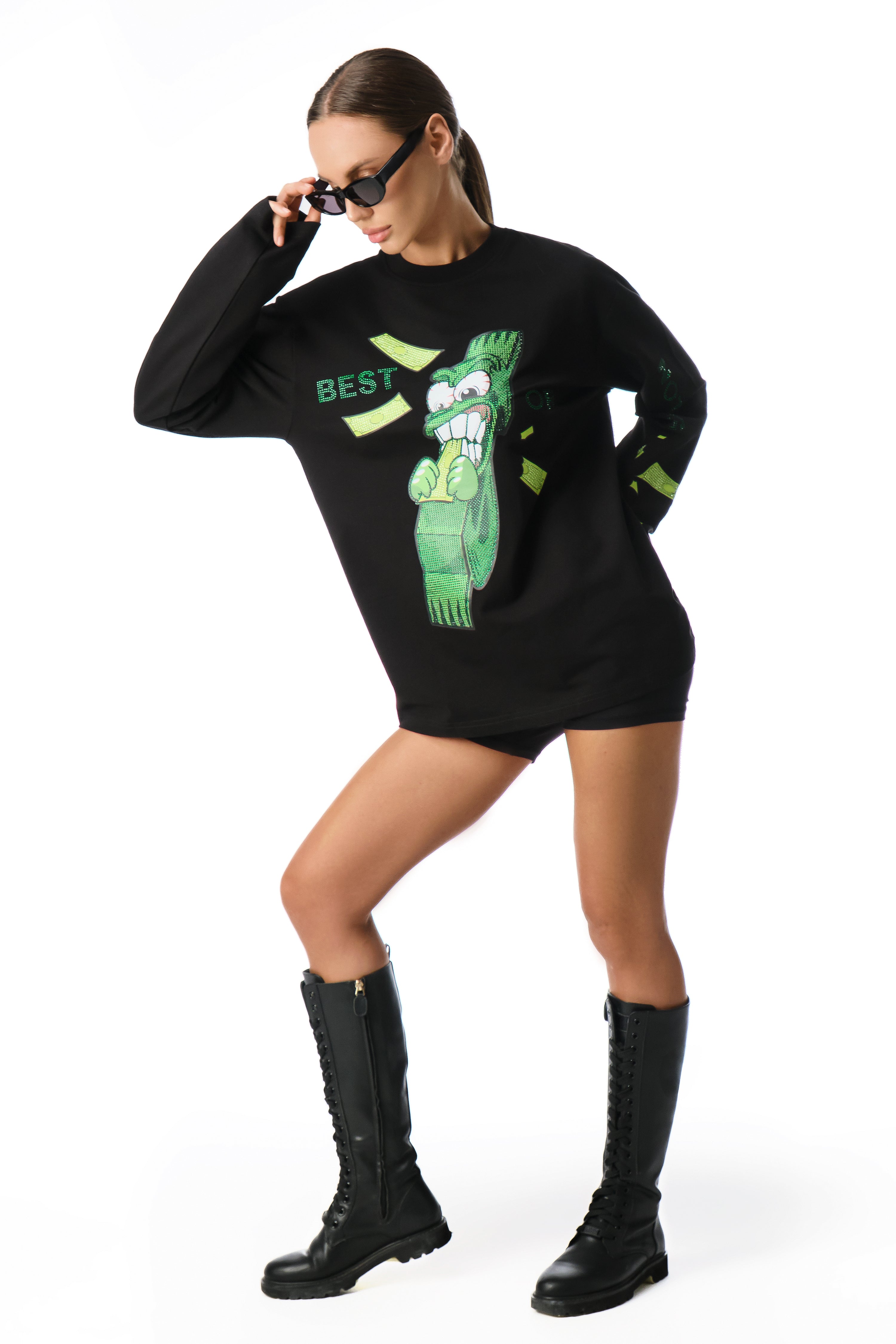 Rich Black Longsleeve