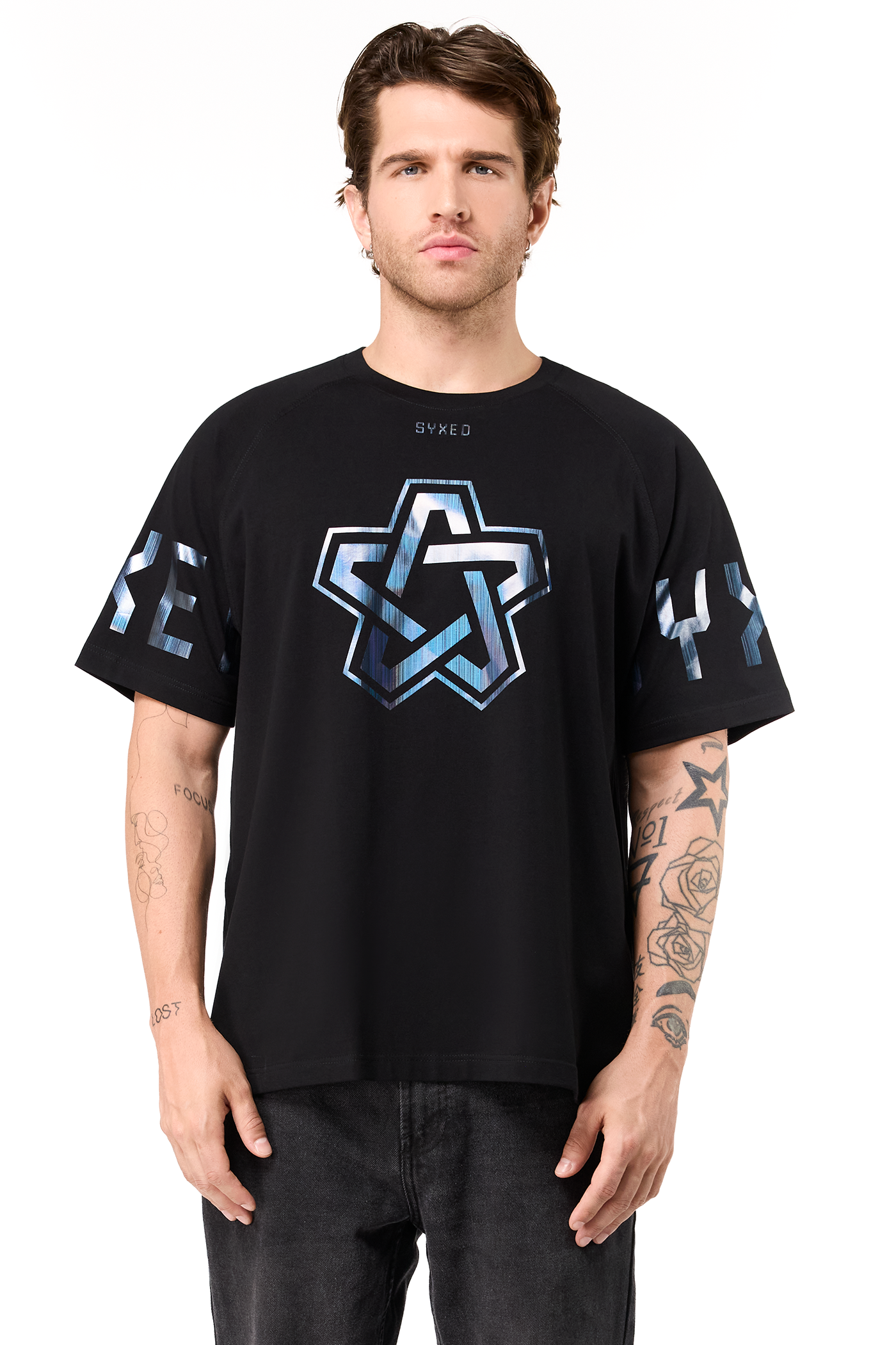 Holo Foil Black&Black T-Shirt