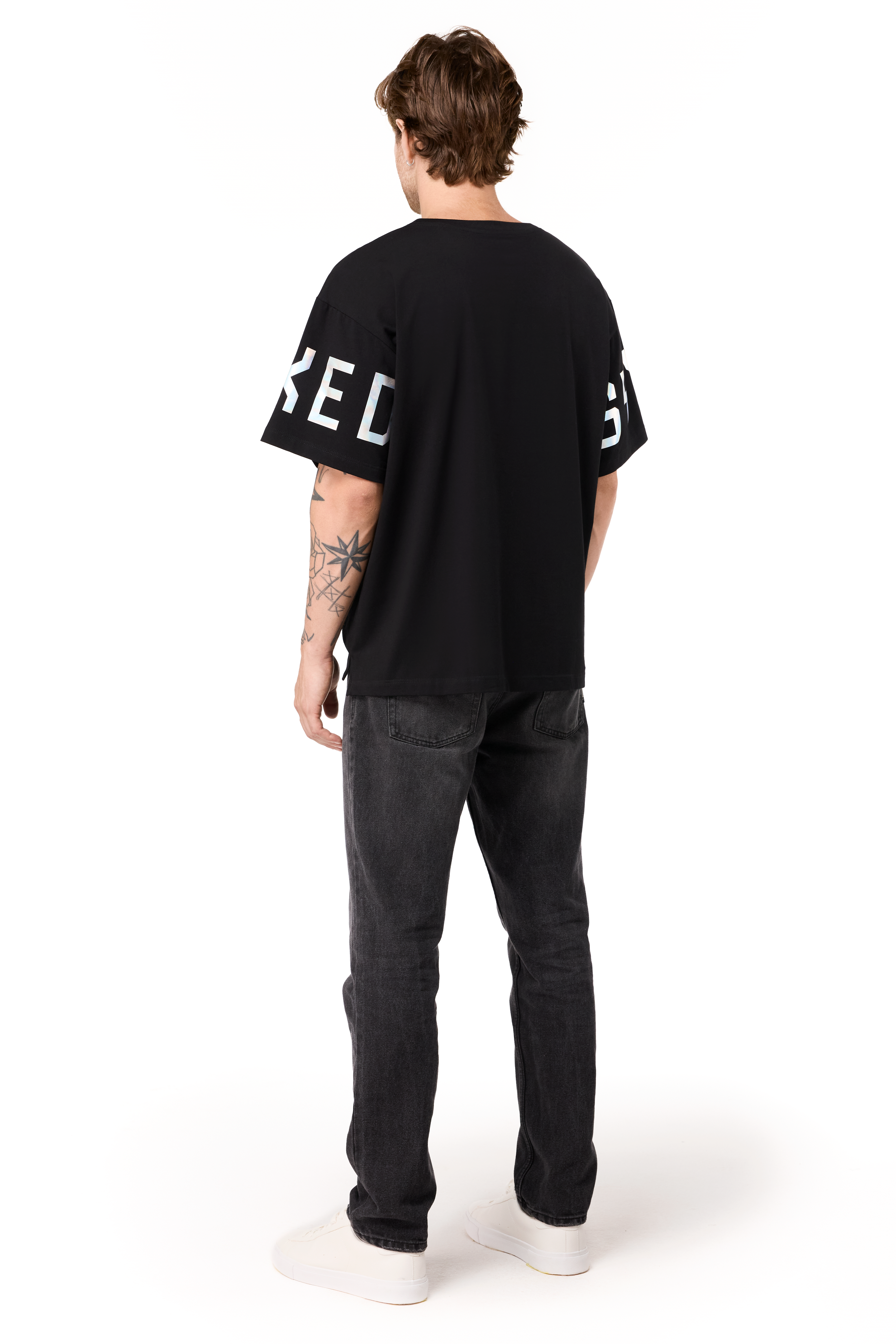 Holo Foil Black&White T-Shirt