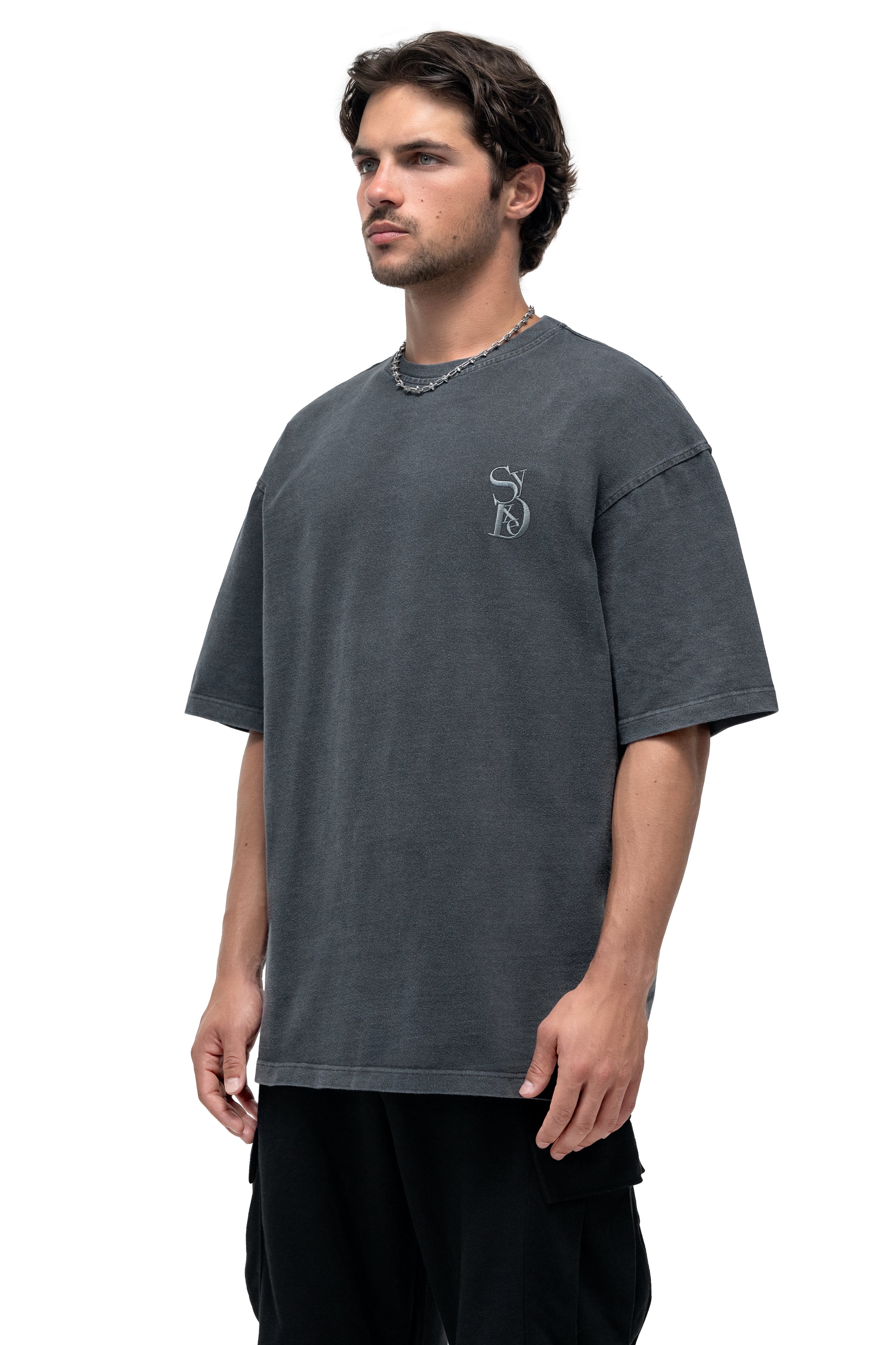 Casta T-shirt Washed Gray