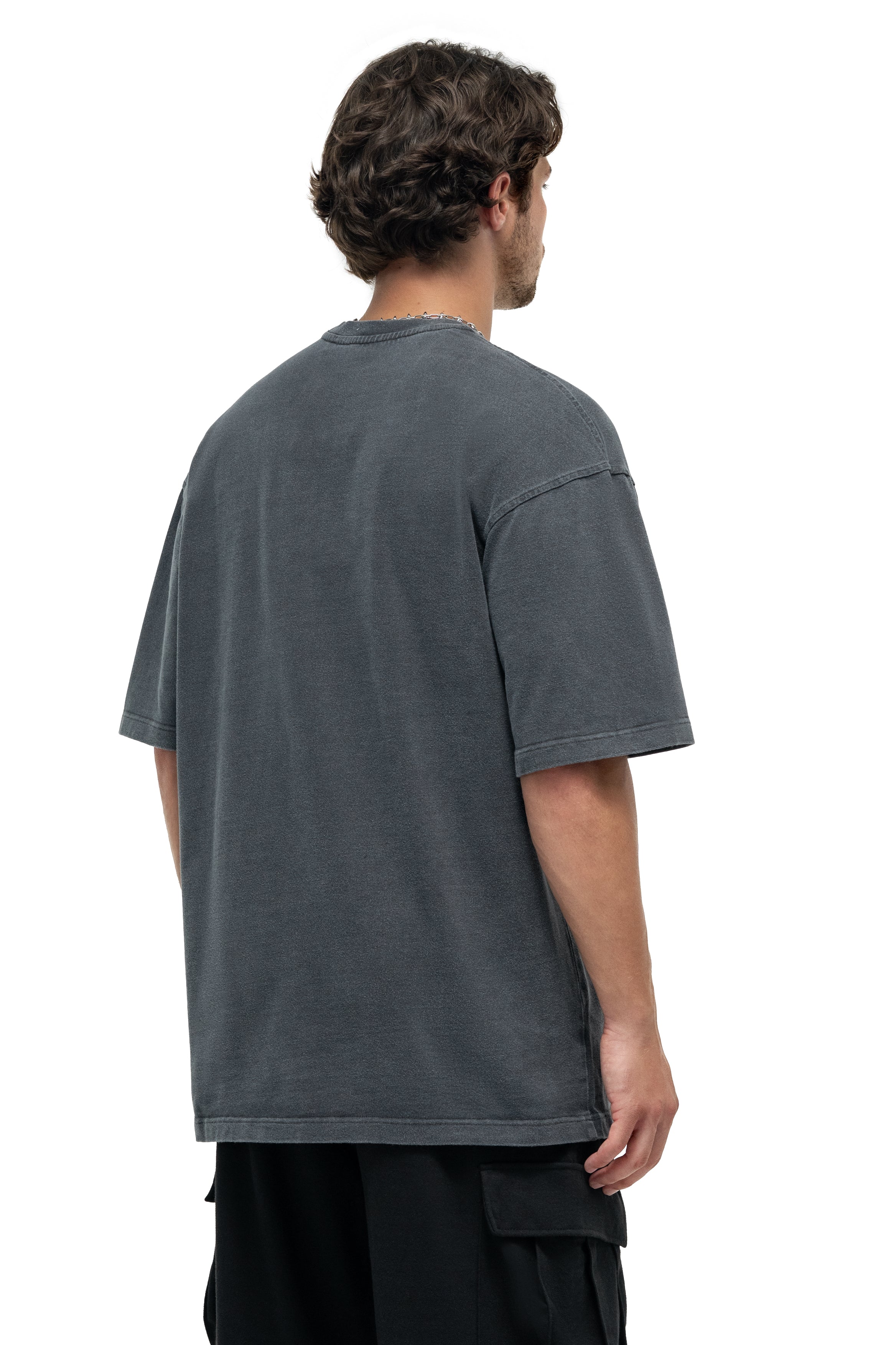Casta T-shirt Washed Gray