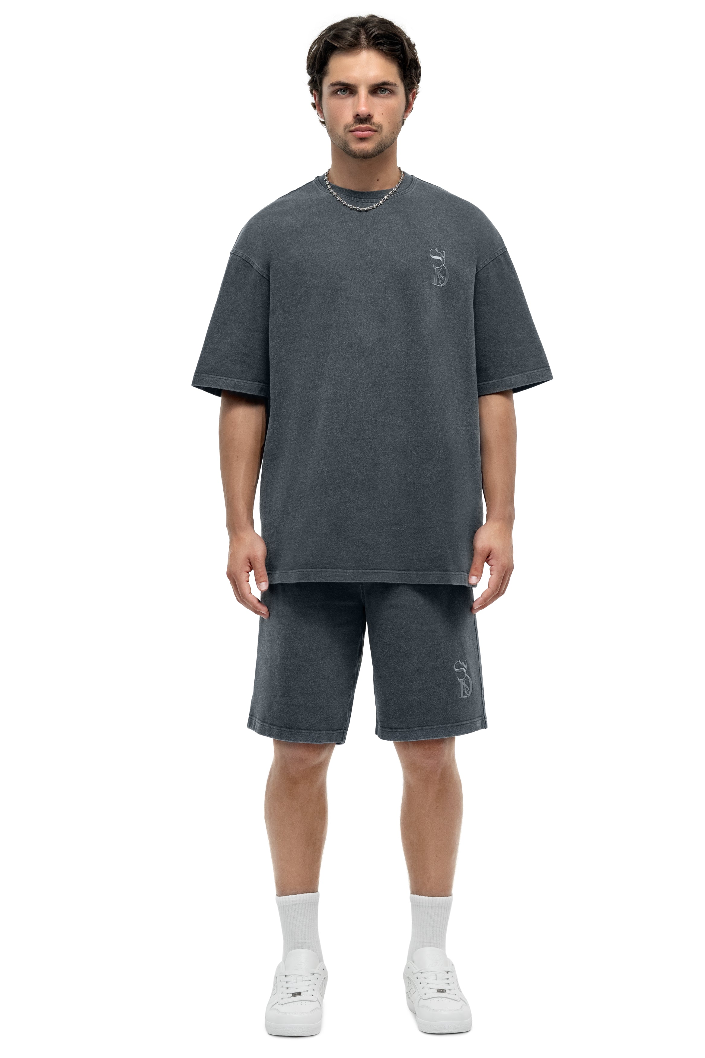 Casta T-shirt Washed Gray